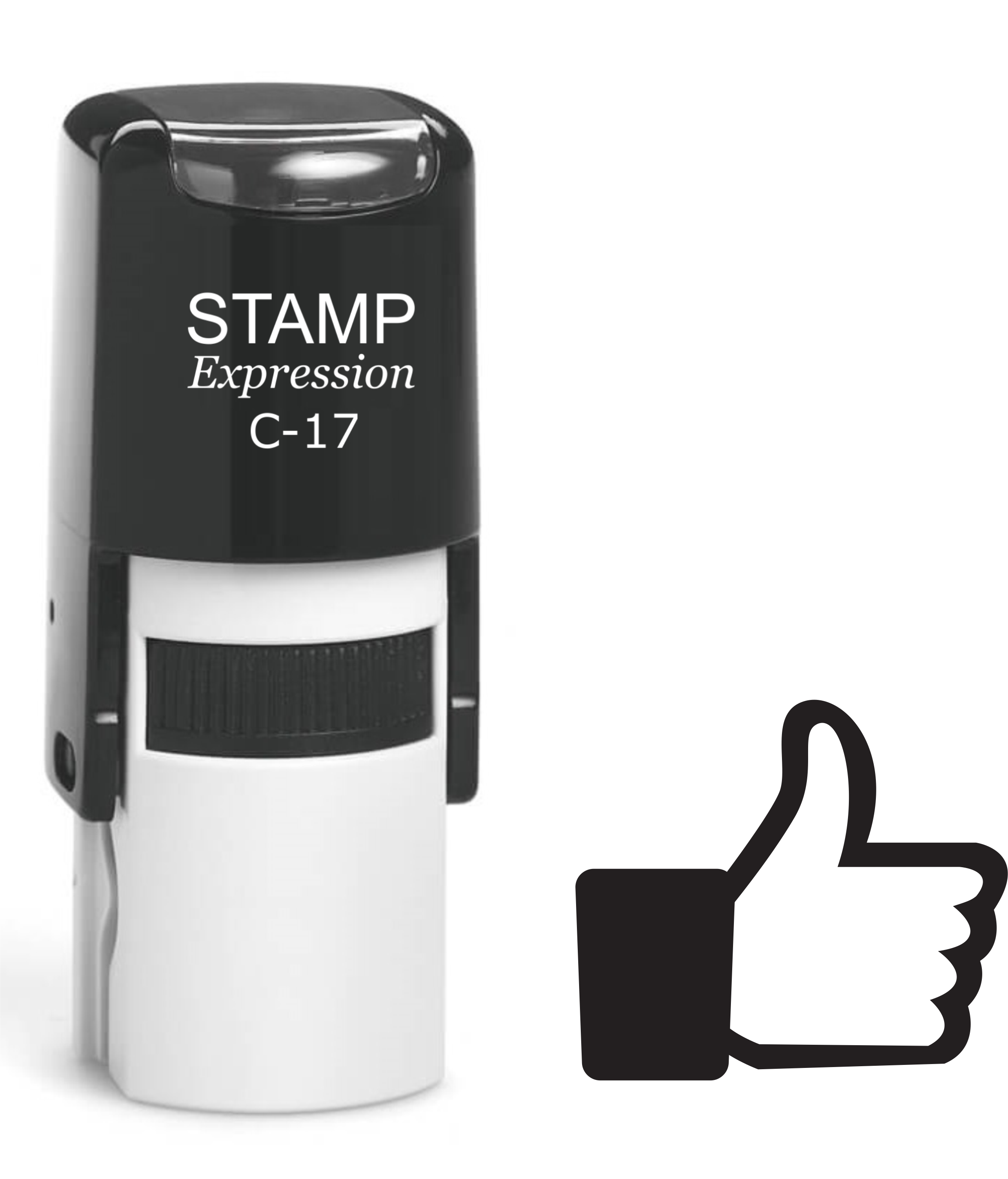 Thumb Up Self Inking Rubber Stamp (SH-61328)