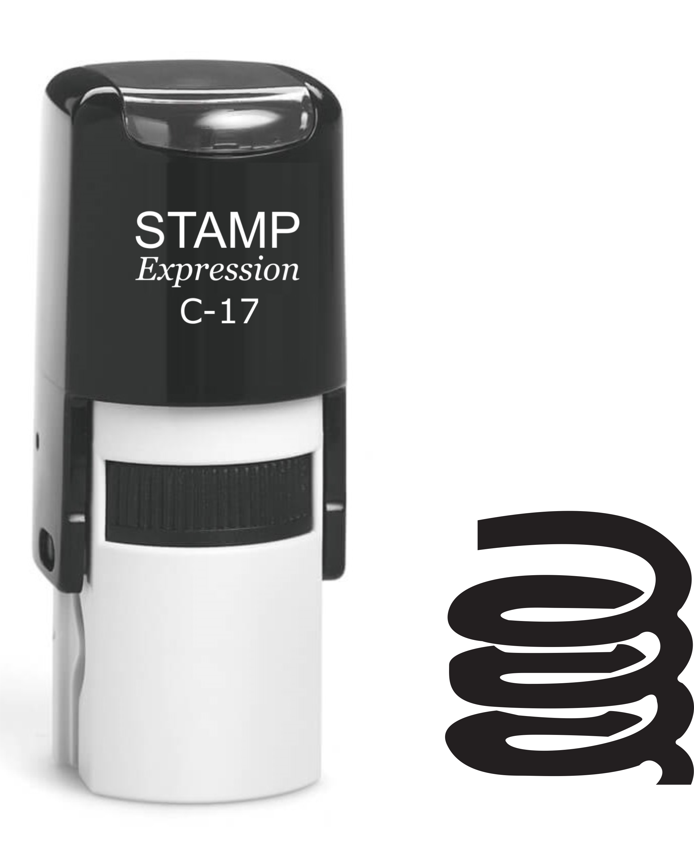 Spring Self Inking Rubber Stamp (SH-61342)