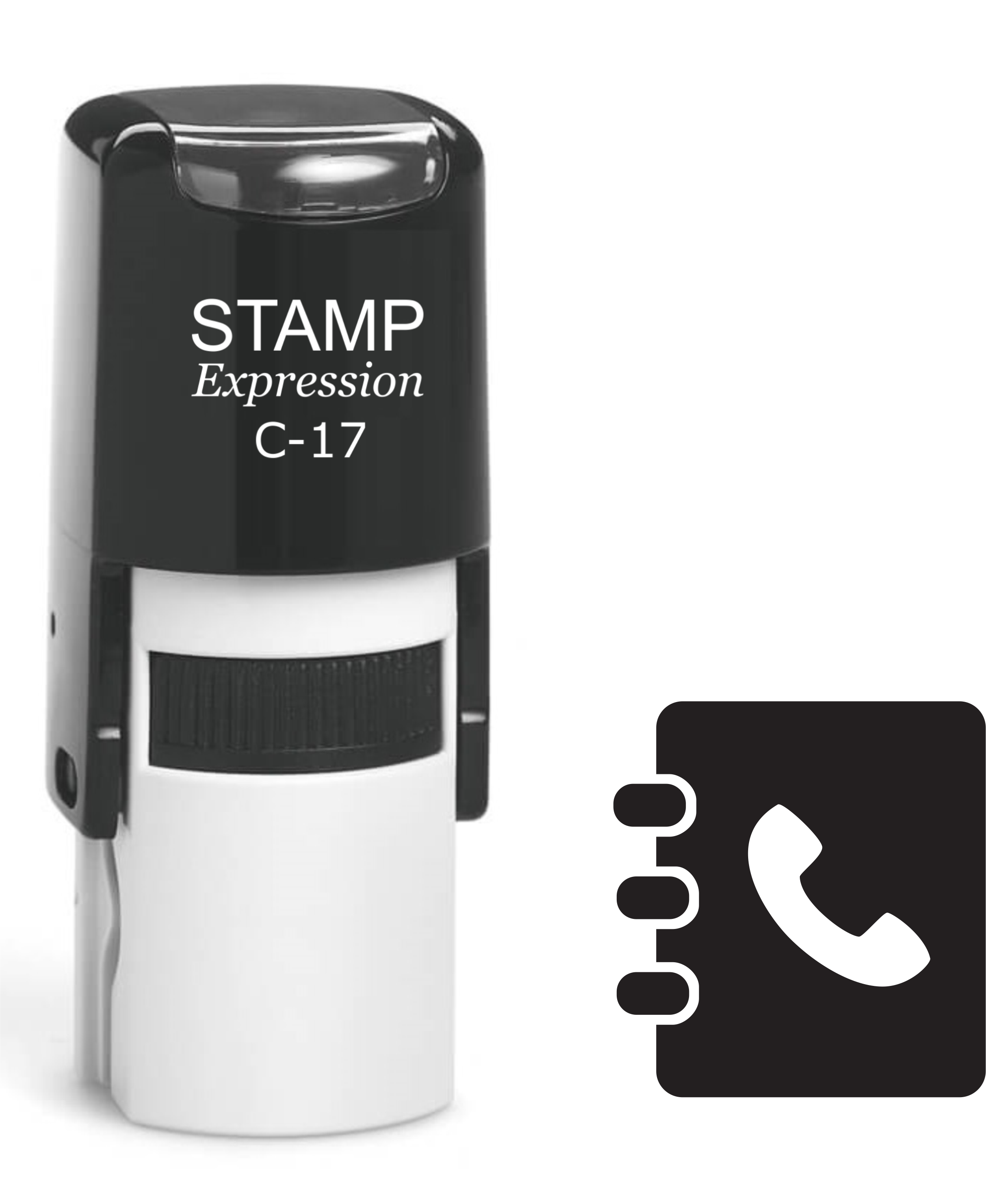 Phone Book Self Inking Rubber Stamp (SH-61351)