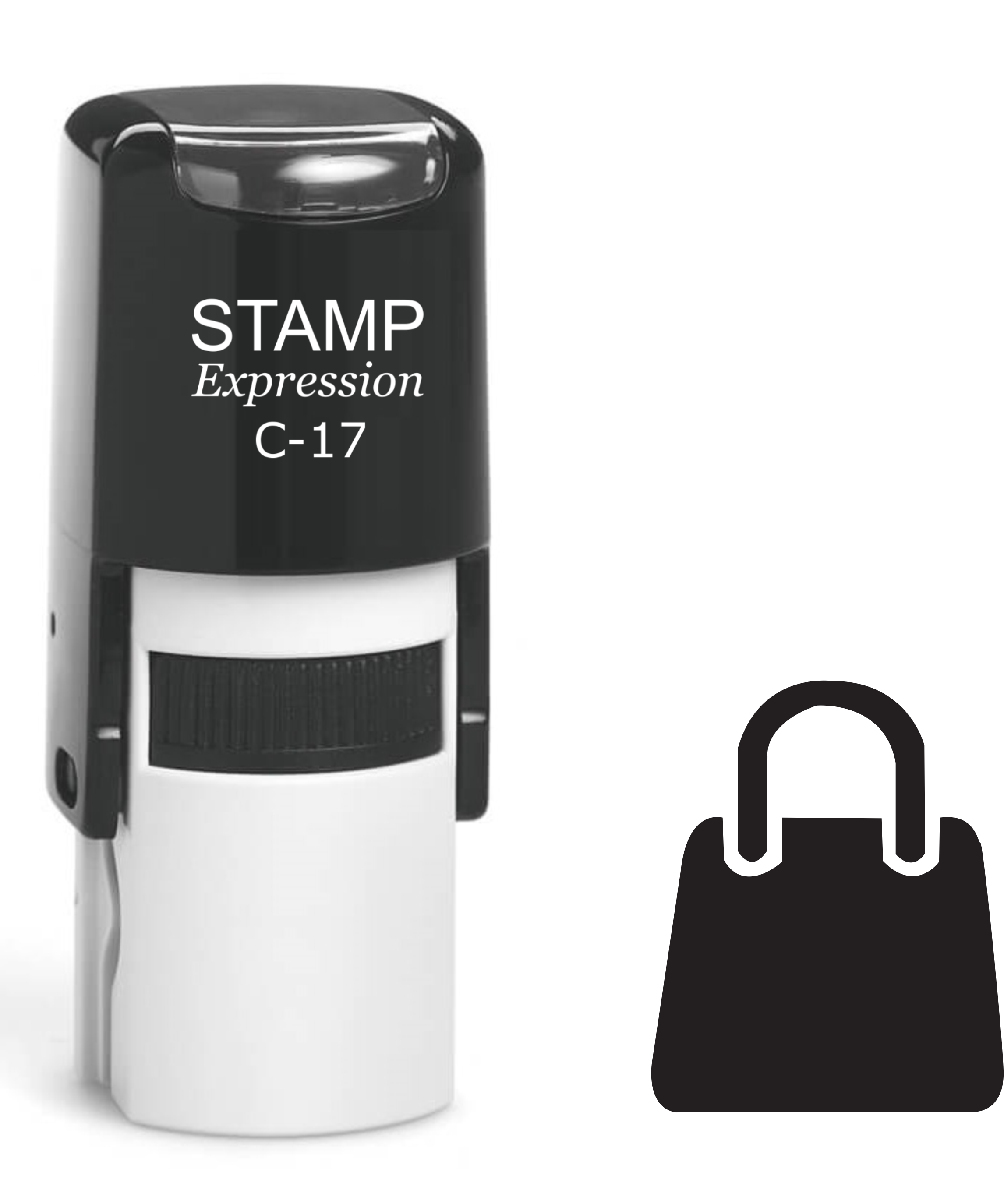 Purse Self Inking Rubber Stamp (SH-61357)