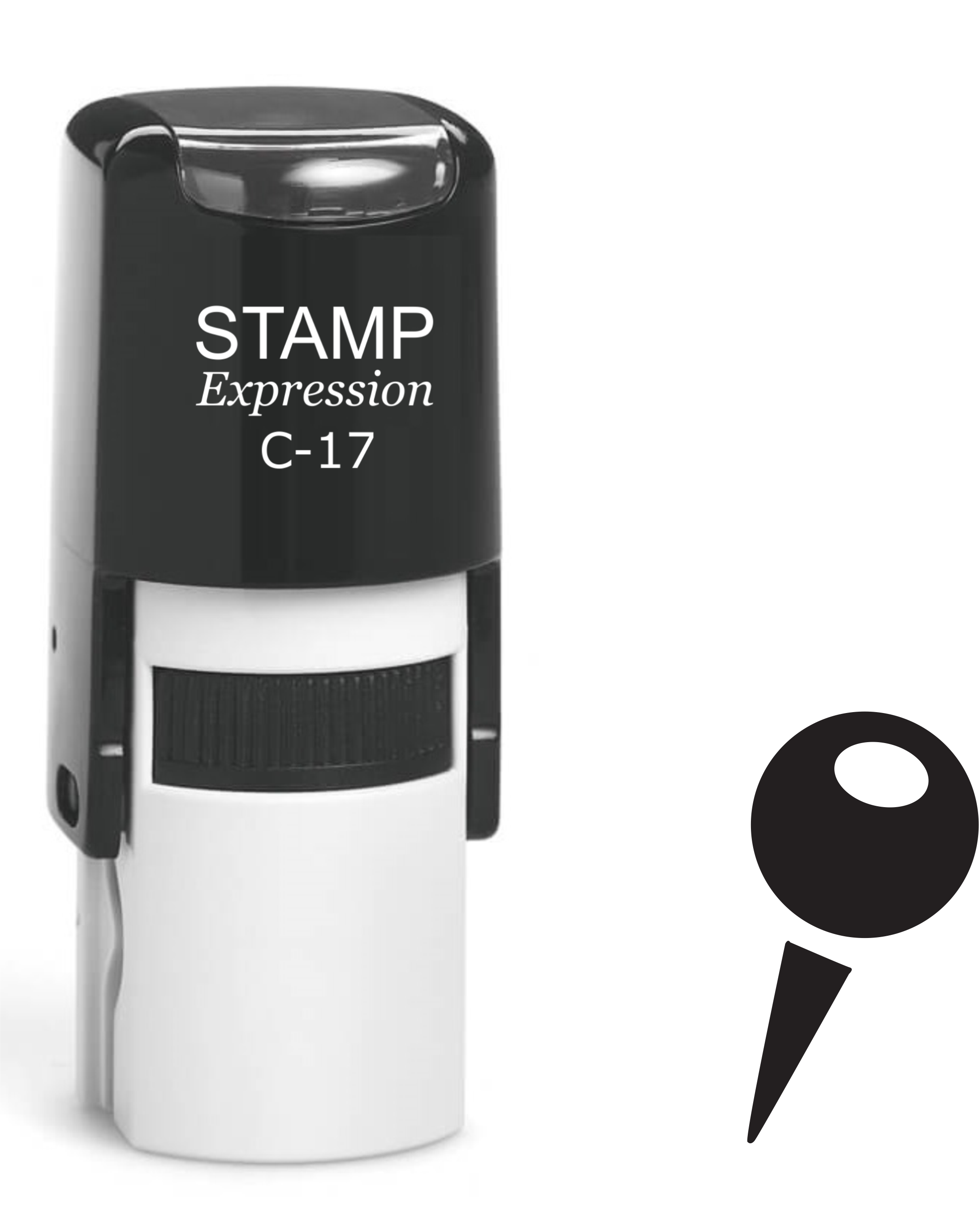 Key Self Inking Rubber Stamp (SH-61373)