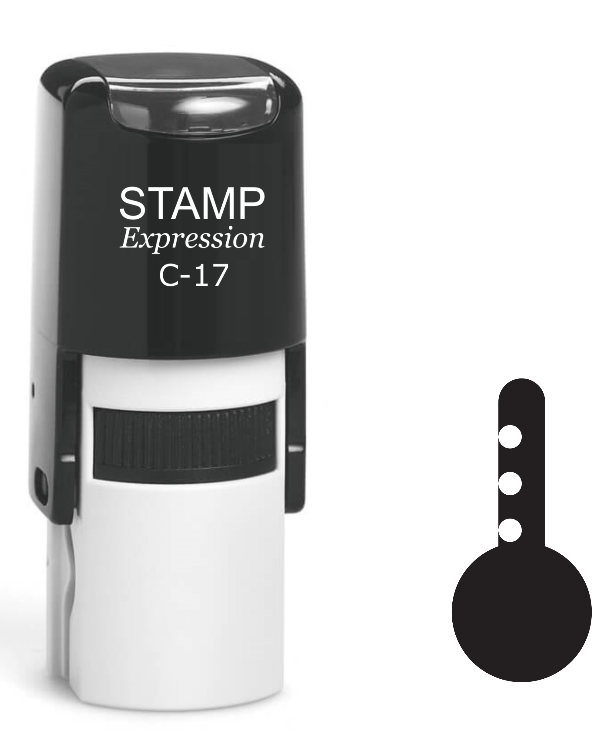 Key Self Inking Rubber Stamp (SH-61375)