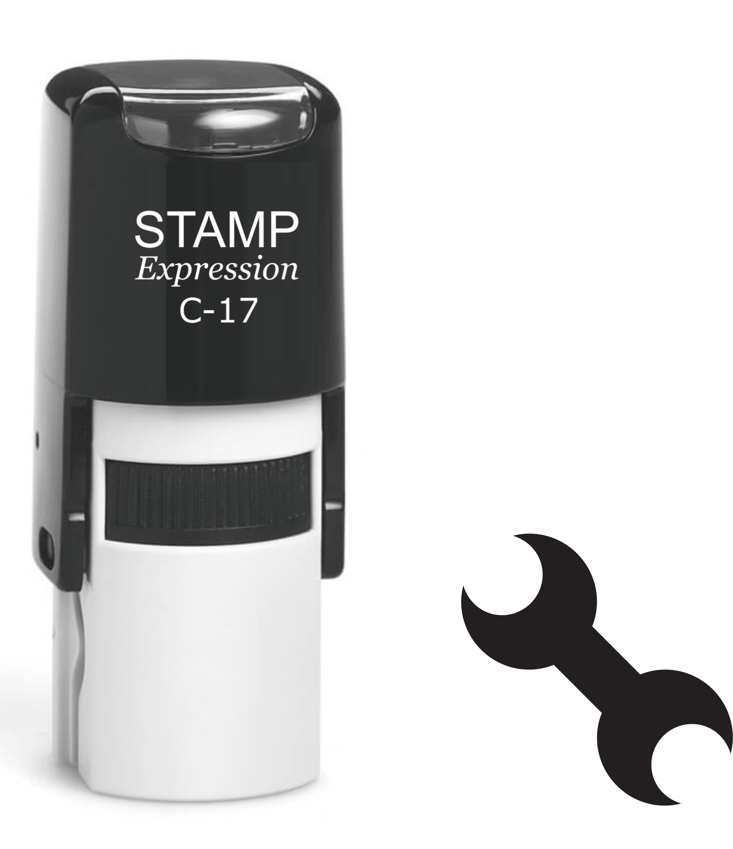 Double Wrench Self Inking Rubber Stamp (SH-61379)