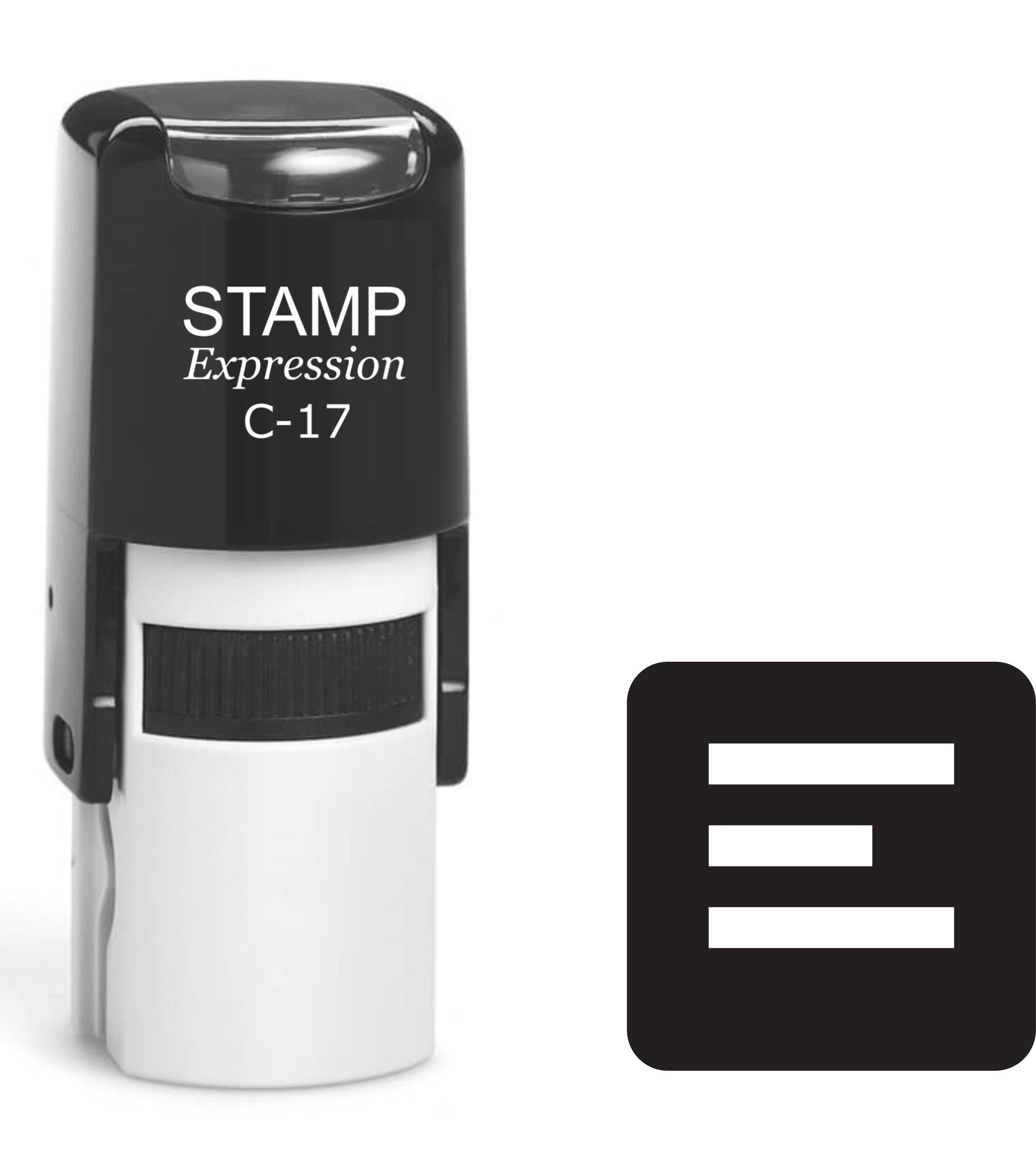 Notepad Self Inking Rubber Stamp (SH-61409)