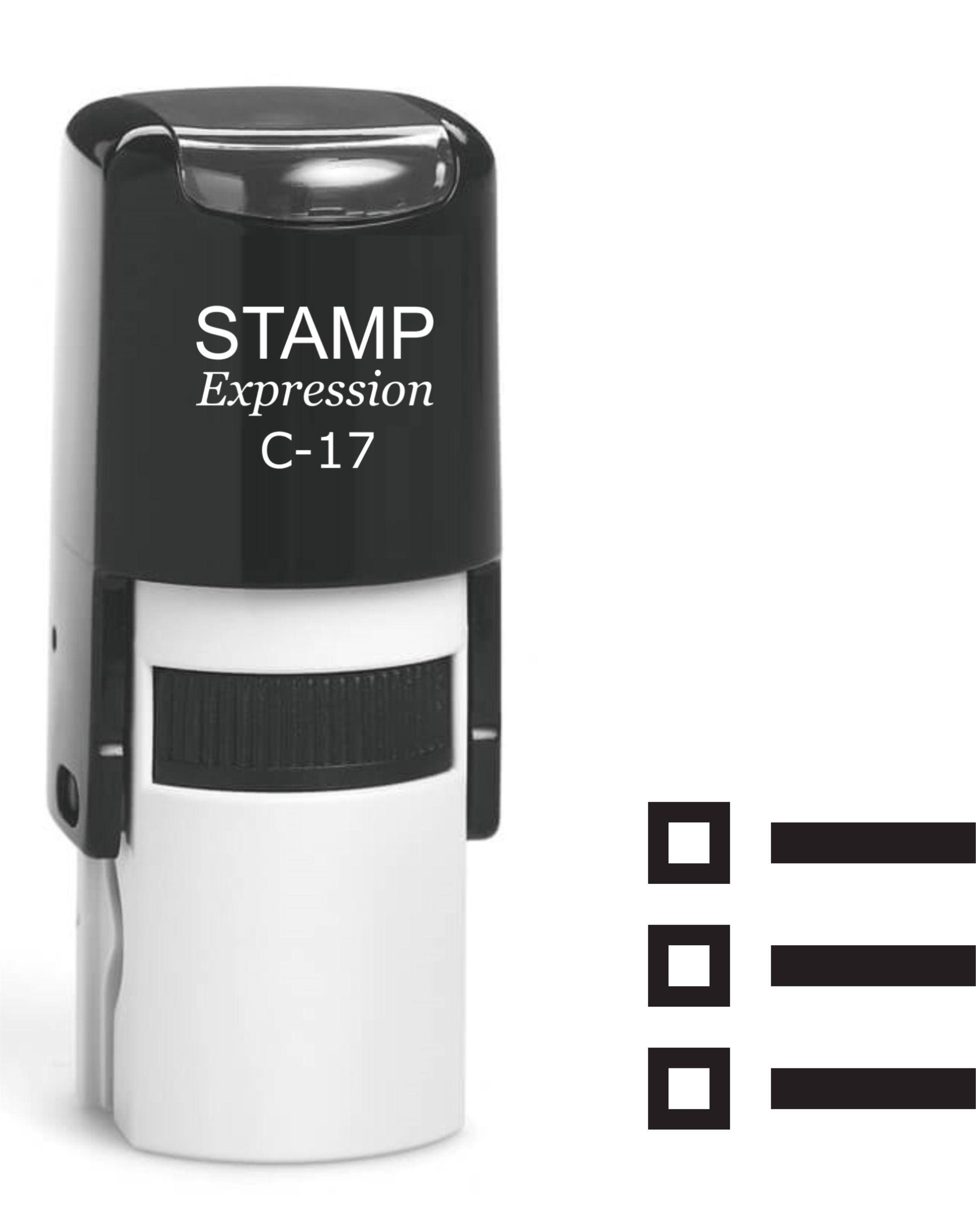 List Self Inking Rubber Stamp (SH-61411)