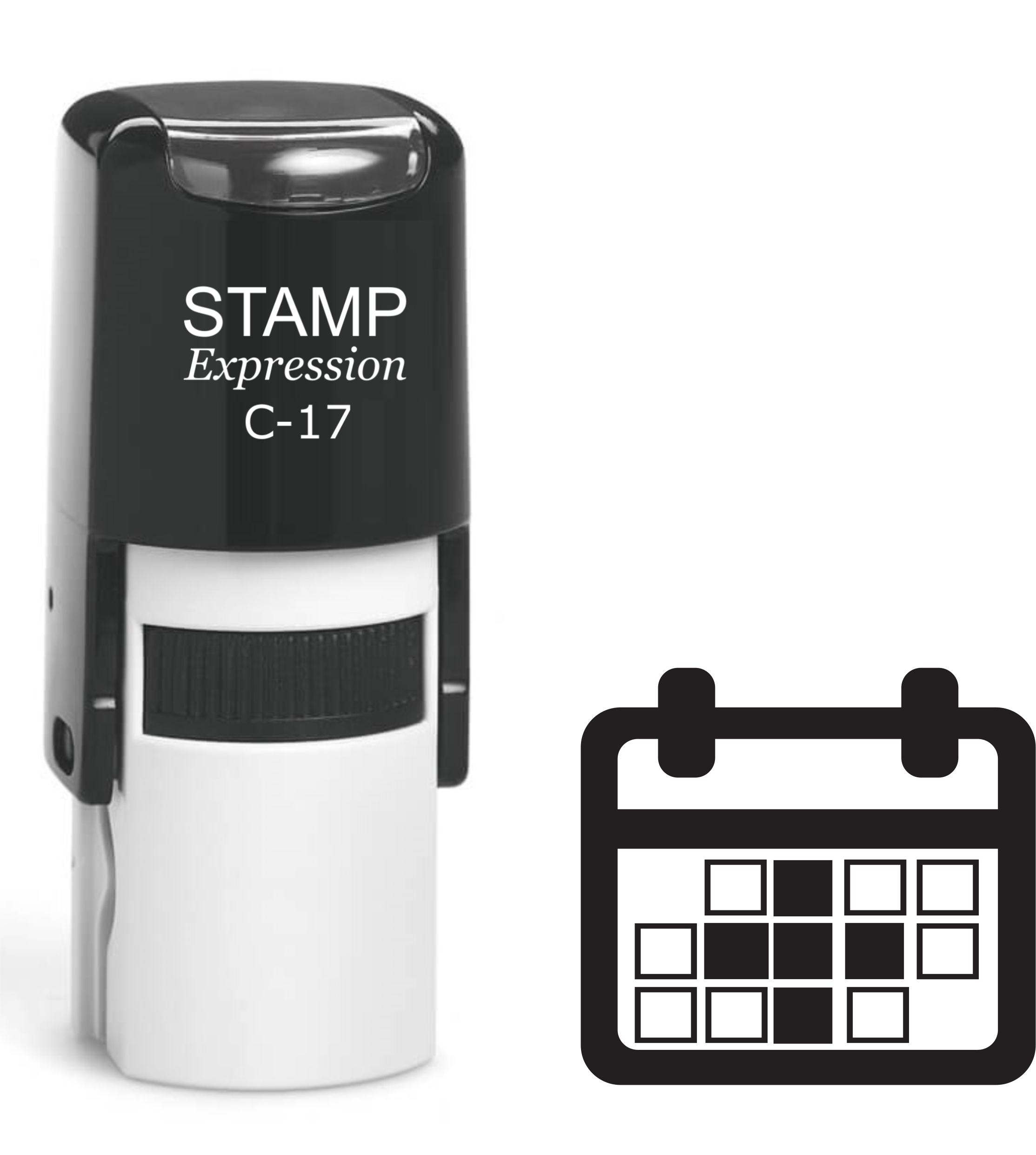 Schedule Icon Self Inking Rubber Stamp (SH-61424)