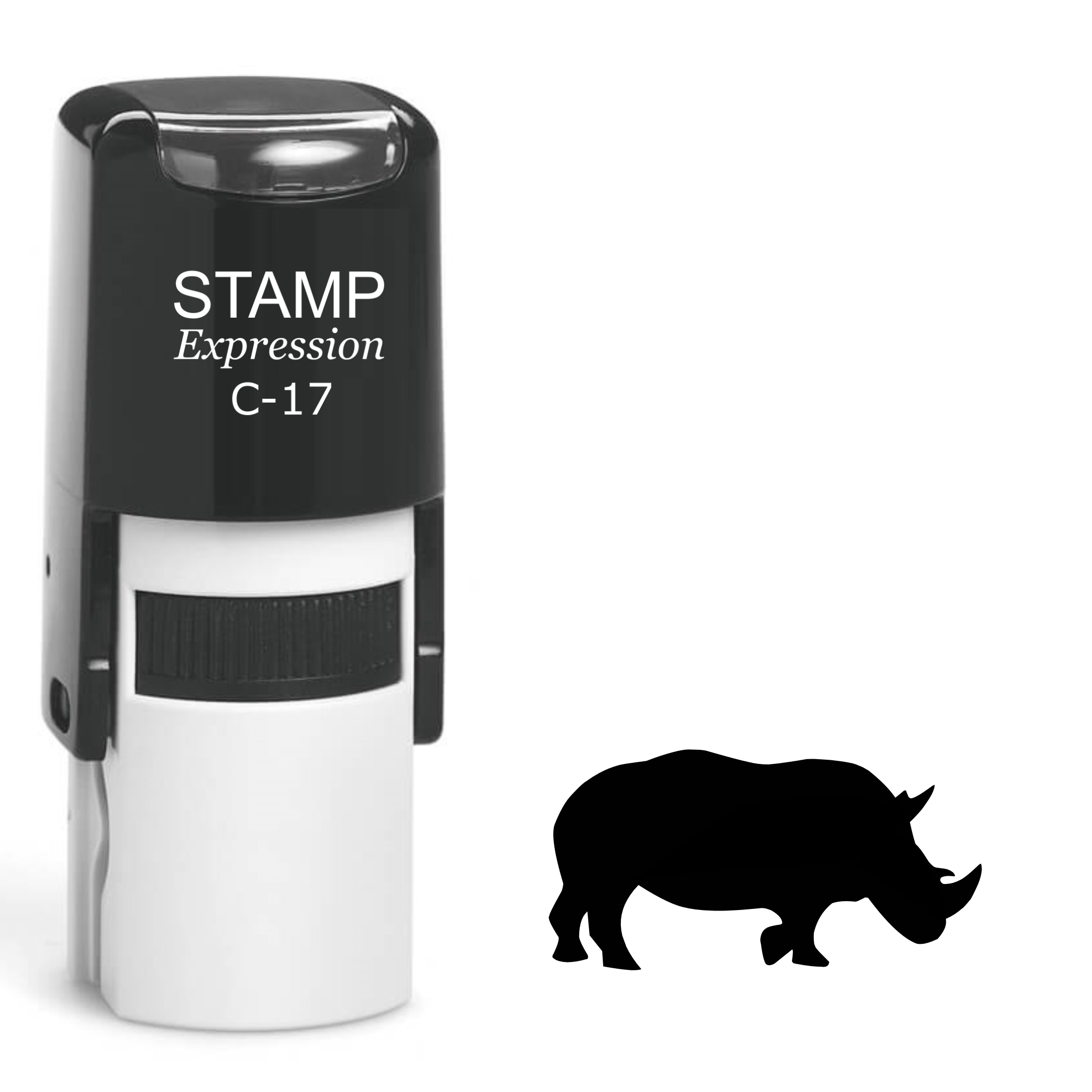 Rhinoceros Self Inking Rubber Stamp (SH-61454)