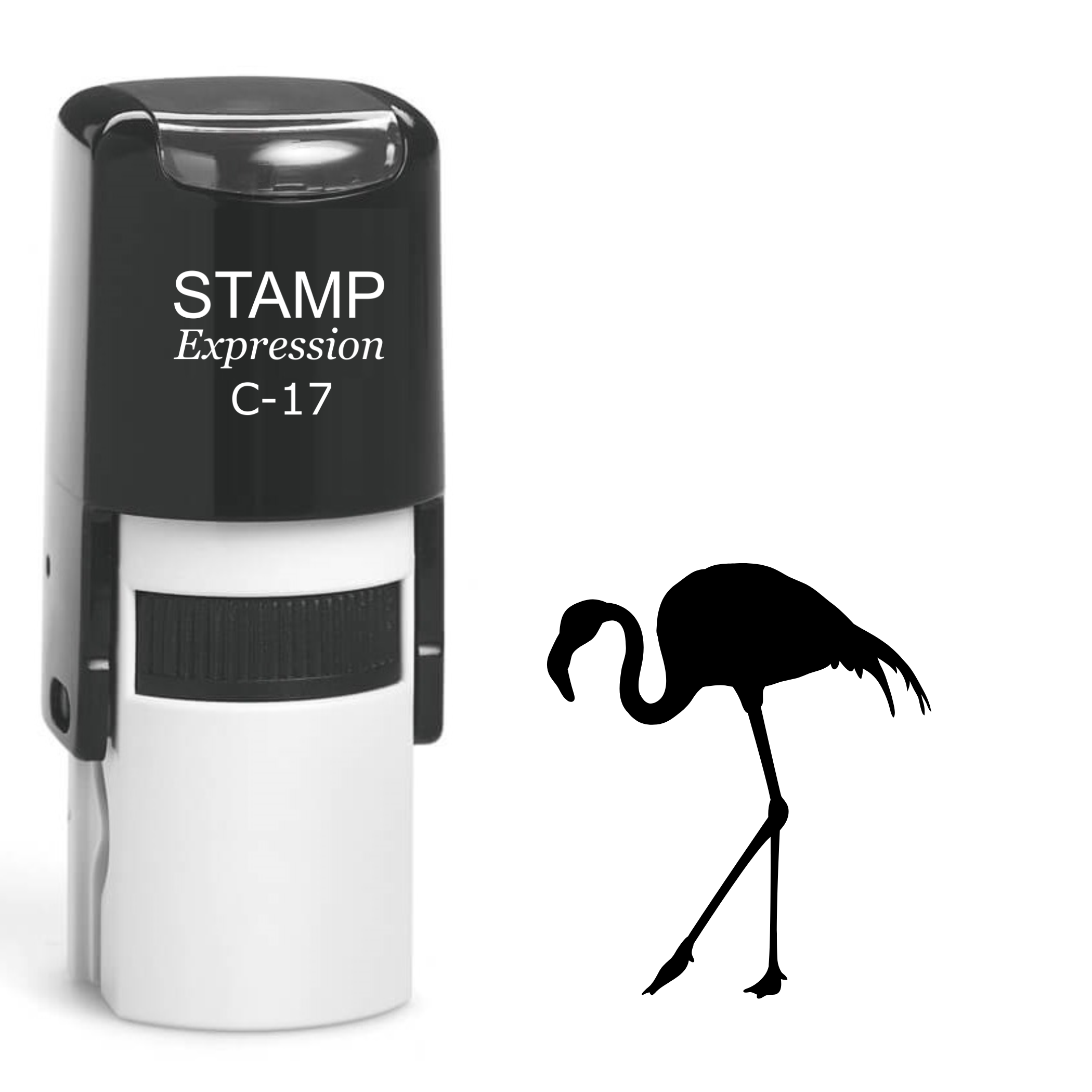 Flamingo Self Inking Rubber Stamp (SH-61470)