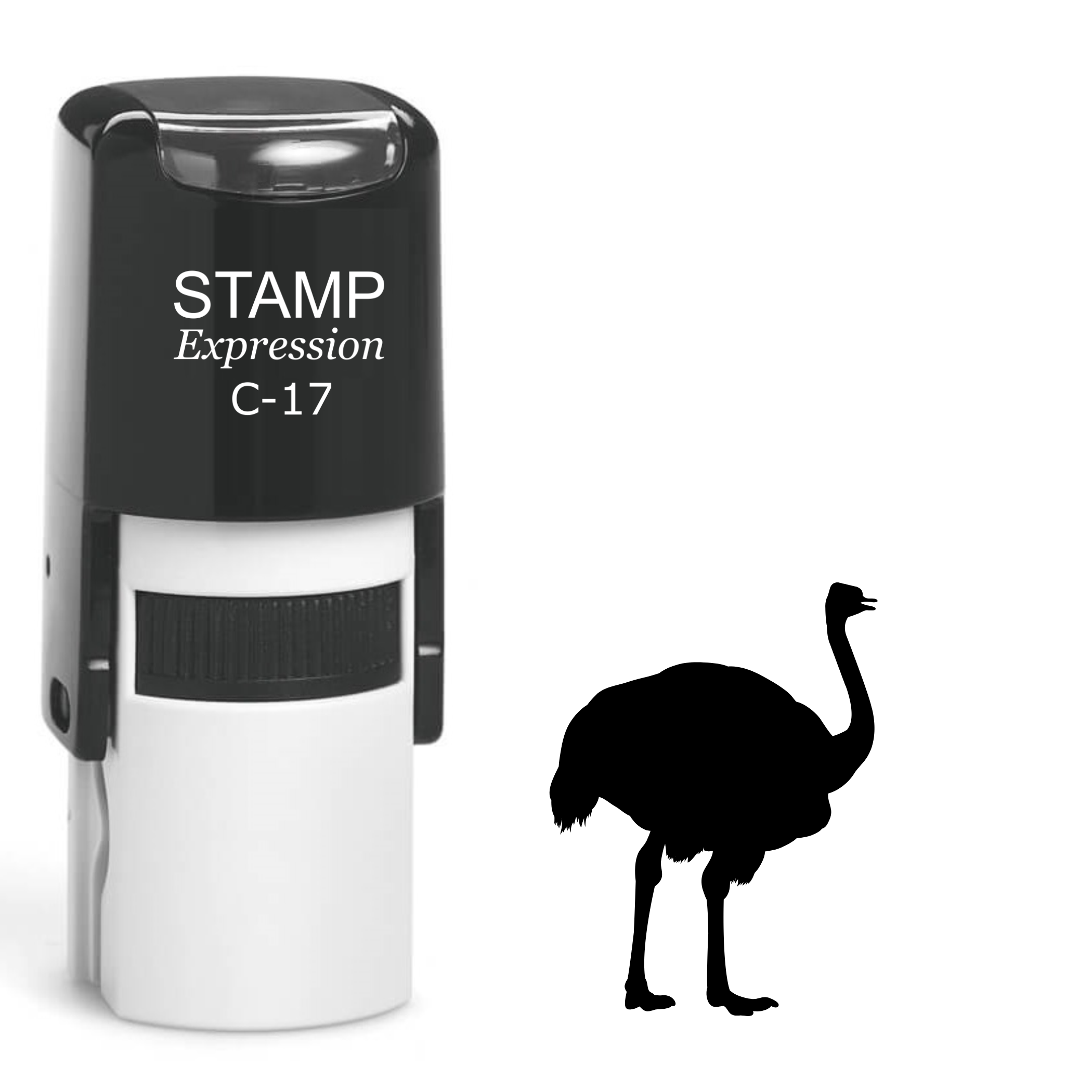 Ostrich Self Inking Rubber Stamp (SH-61471)