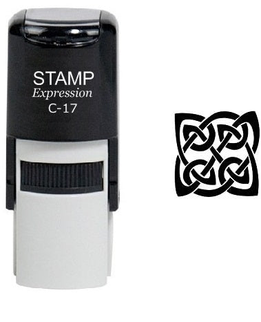 Celtic Shield Knot Self Inking Rubber Stamp (SH-6149)