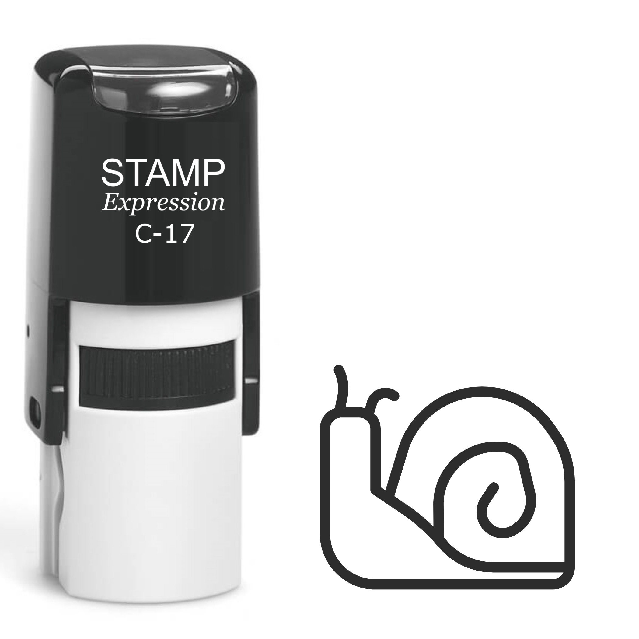 Snail Self Inking Rubber Stamp (SH-61490)