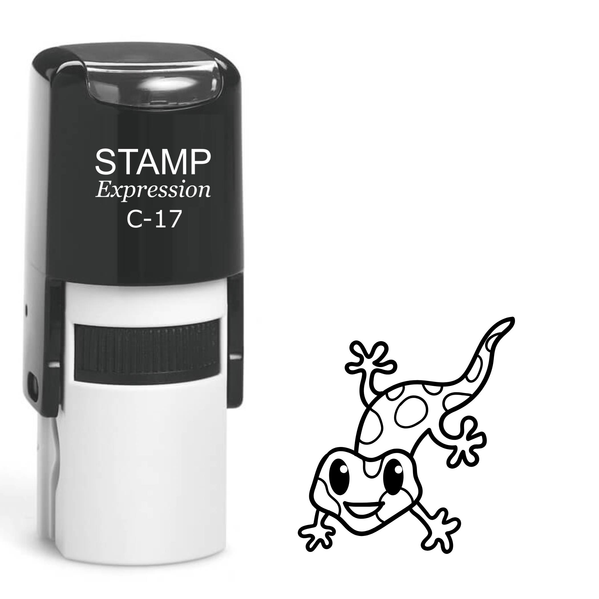 Baby Lizard Self Inking Rubber Stamp (SH-61494)