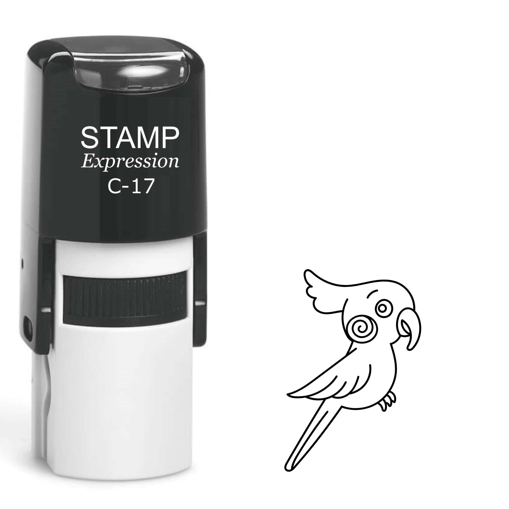 Parakeet Self Inking Rubber Stamp (SH-61502)