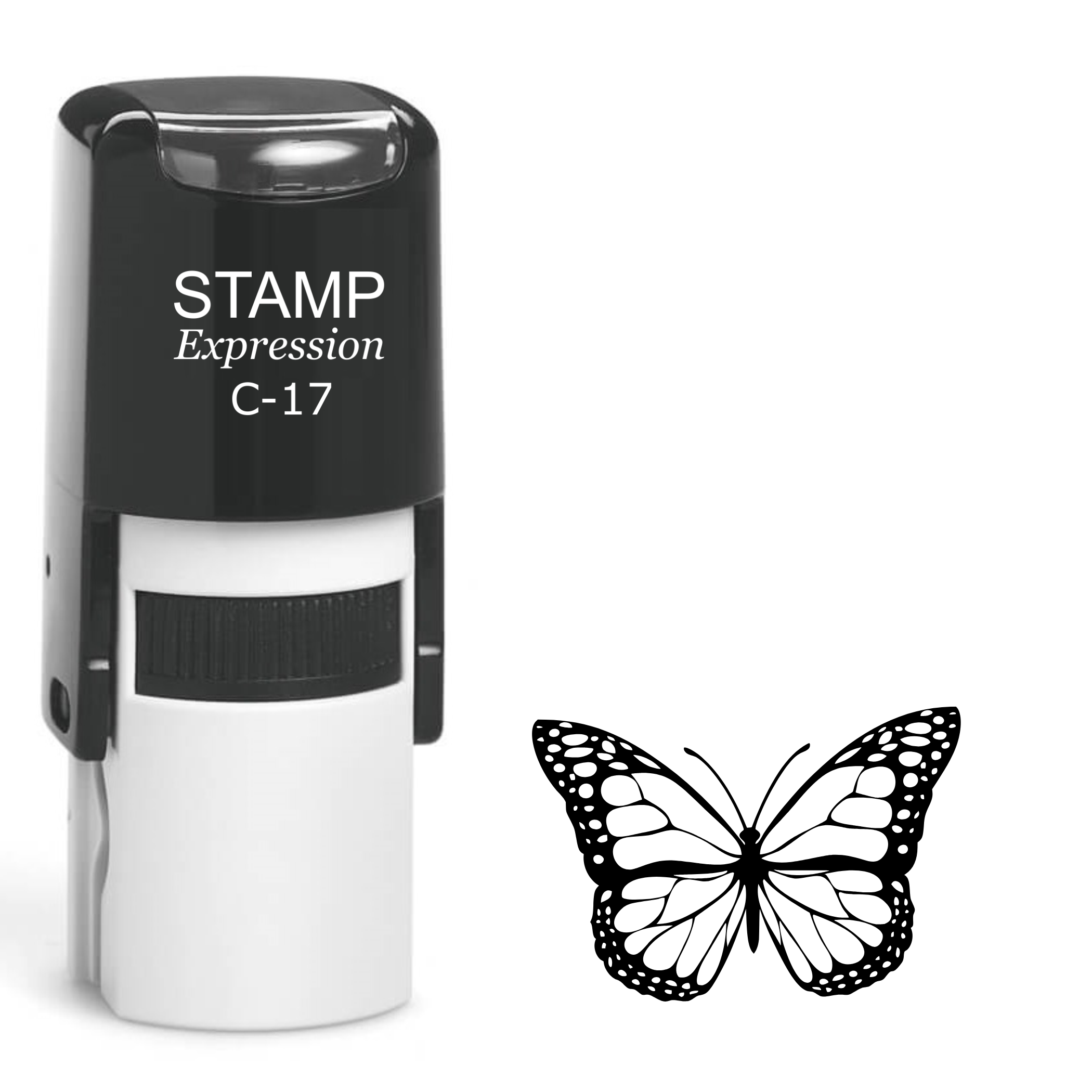 Butterfly Self Inking Rubber Stamp (SH-61506)
