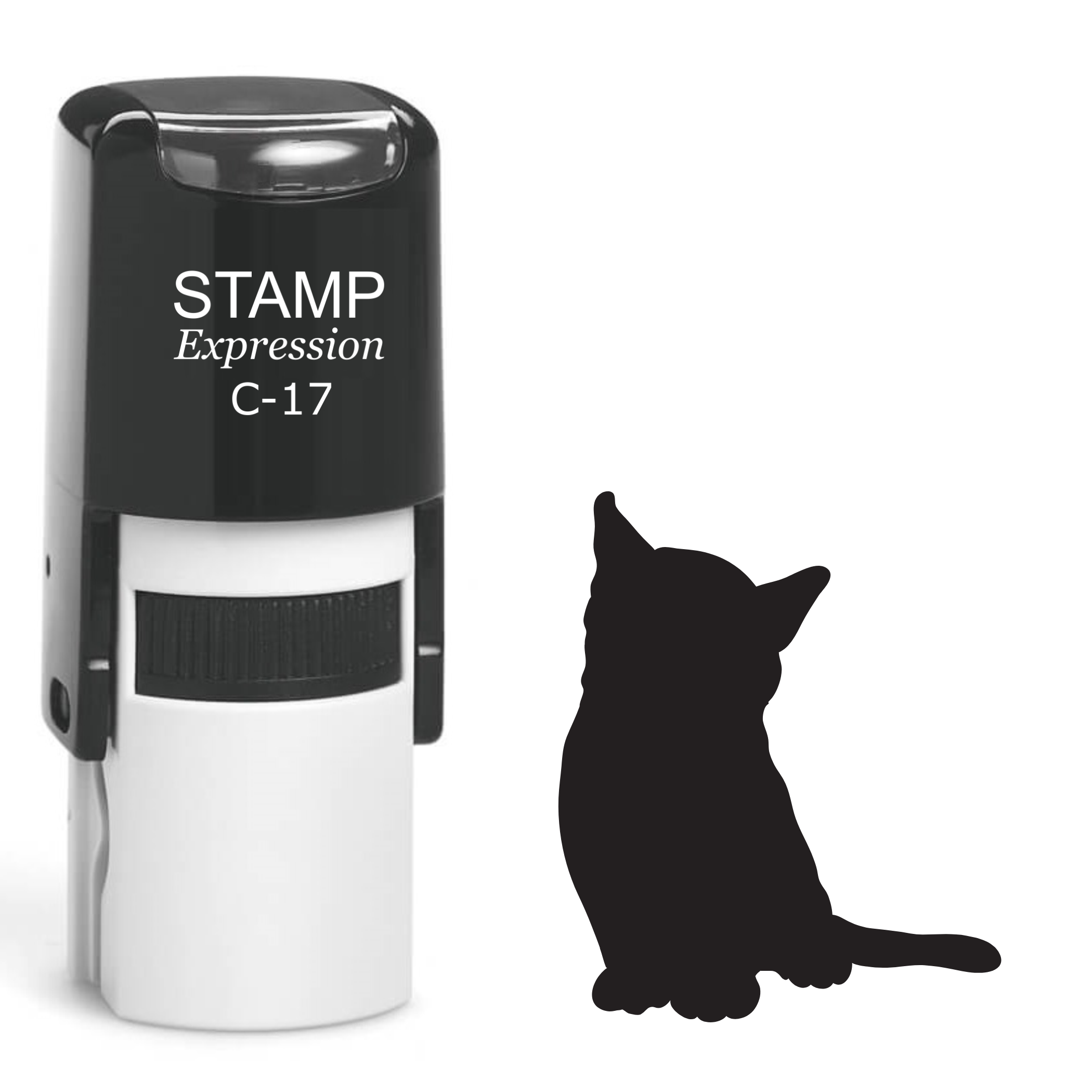 Cat Self Inking Rubber Stamp (SH-61532)
