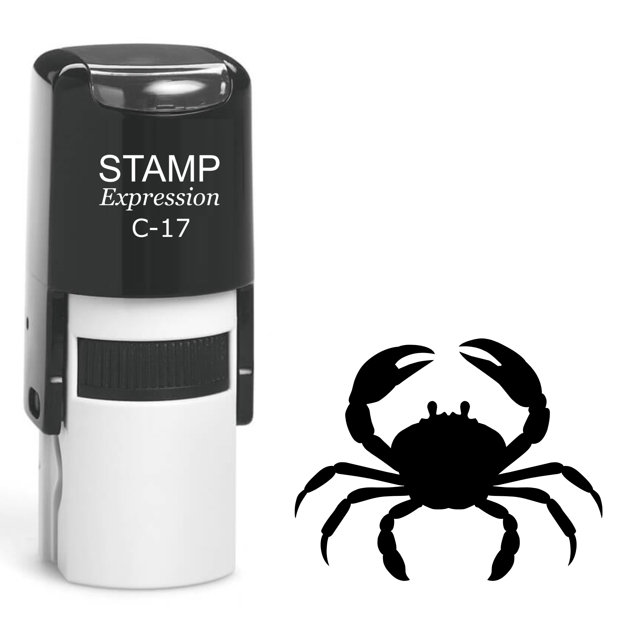 Crab Self Inking Rubber Stamp (SH-61534)