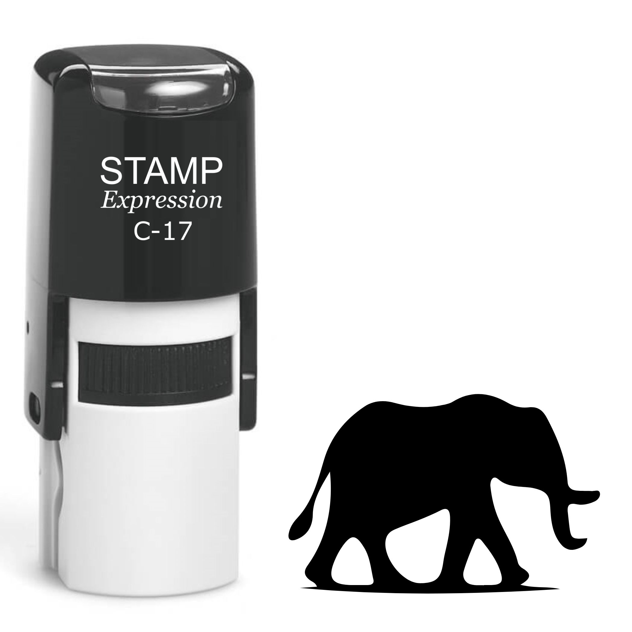 Elephant Self Inking Rubber Stamp (SH-61536)