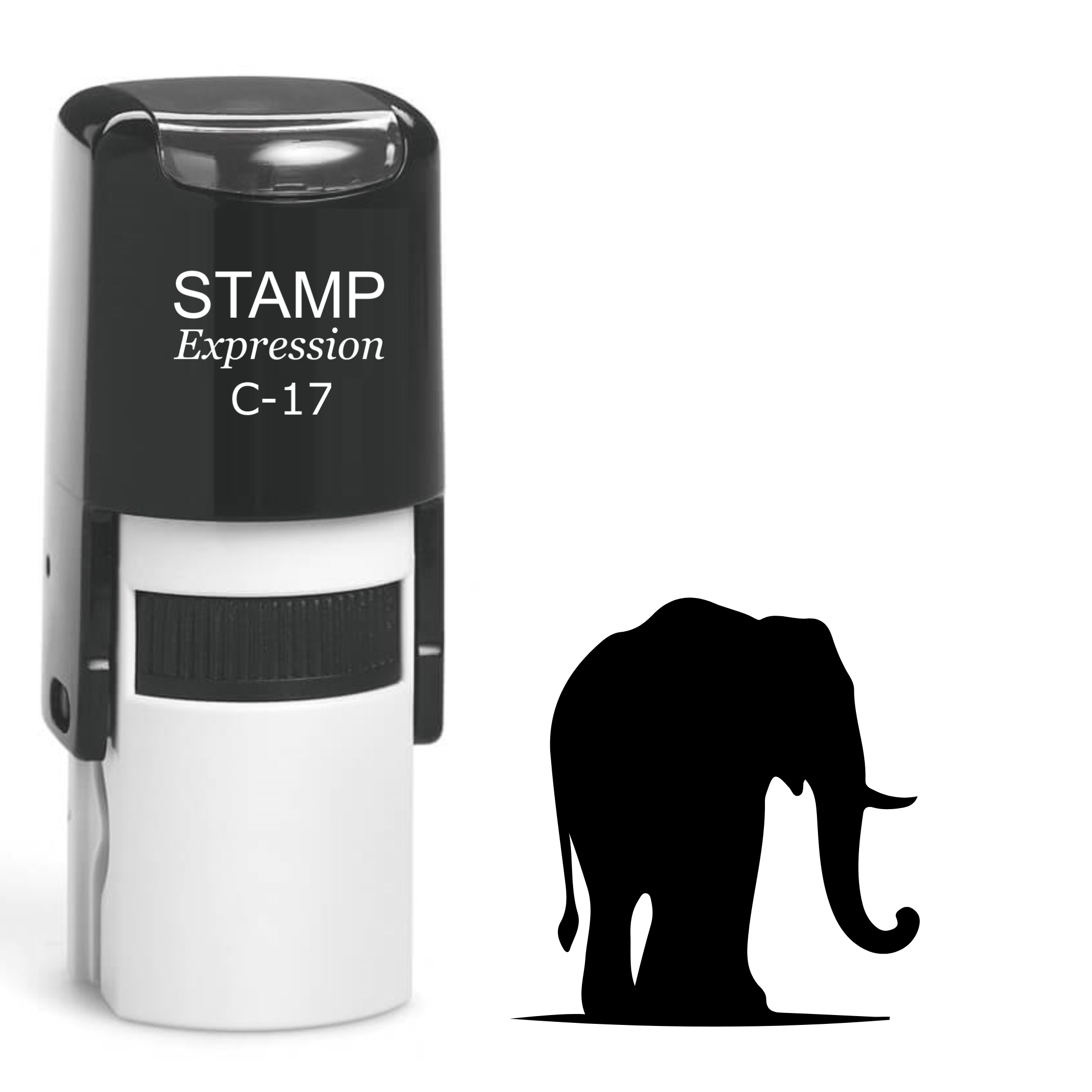 Elephant Self Inking Rubber Stamp (SH-61537)