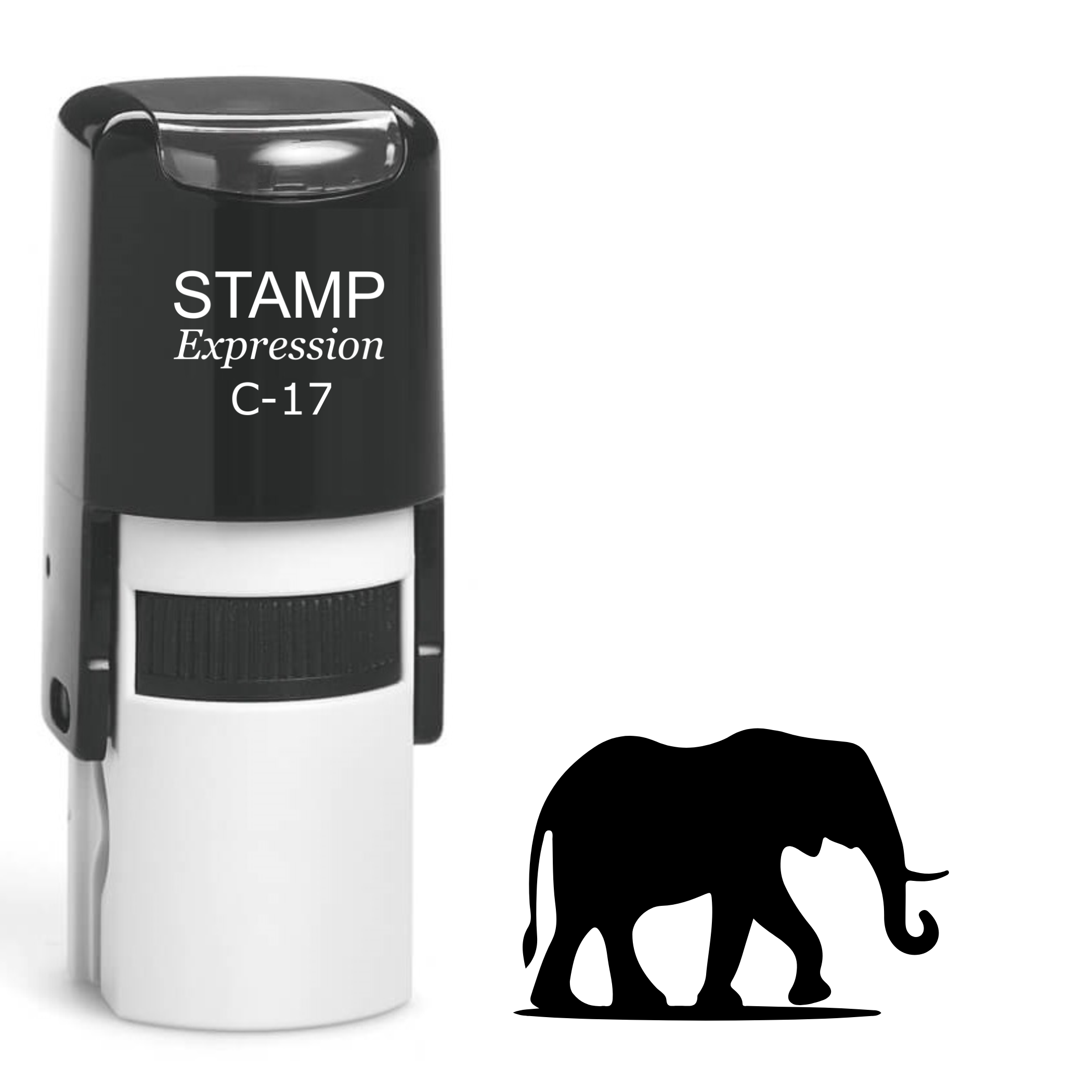 Elephant Self Inking Rubber Stamp (SH-61538)