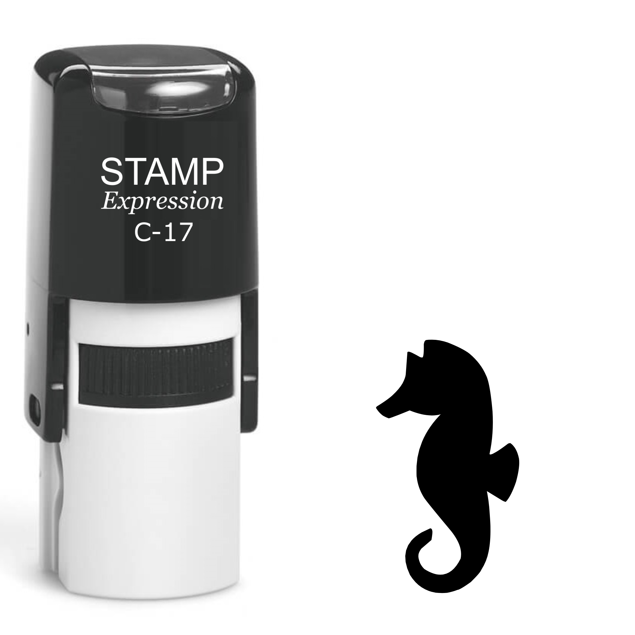 Seahorse Self Inking Rubber Stamp (SH-61540)