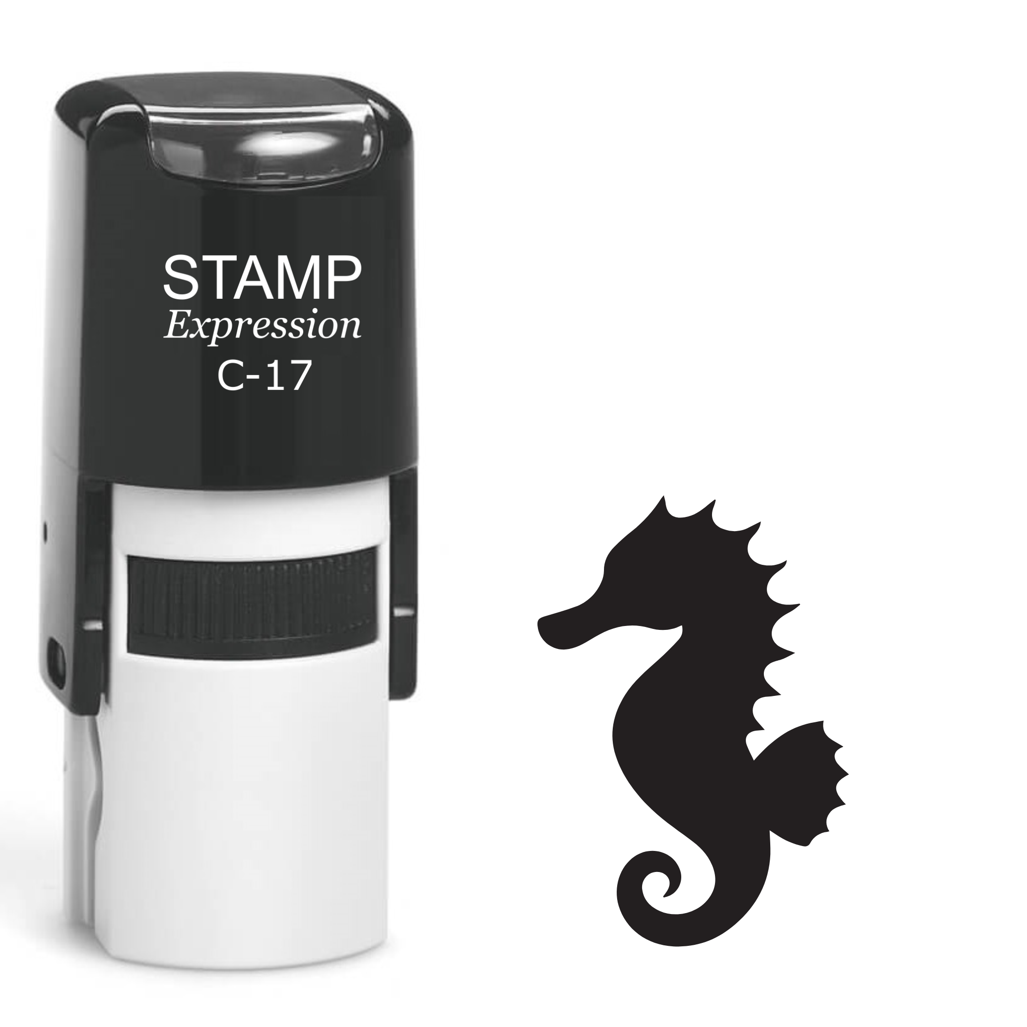 Seahorse Self Inking Rubber Stamp (SH-61541)