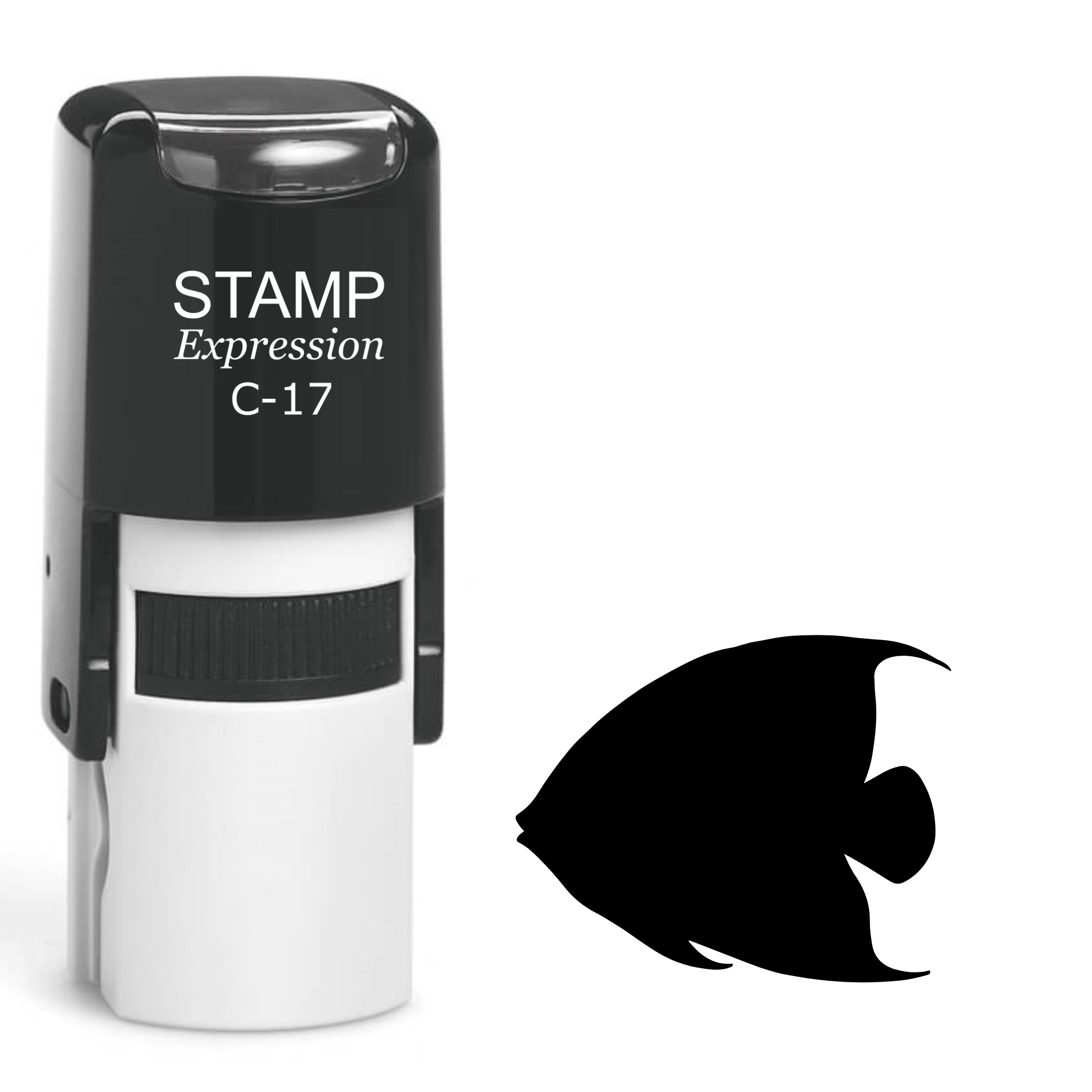Fish Self Inking Rubber Stamp (SH-61543)