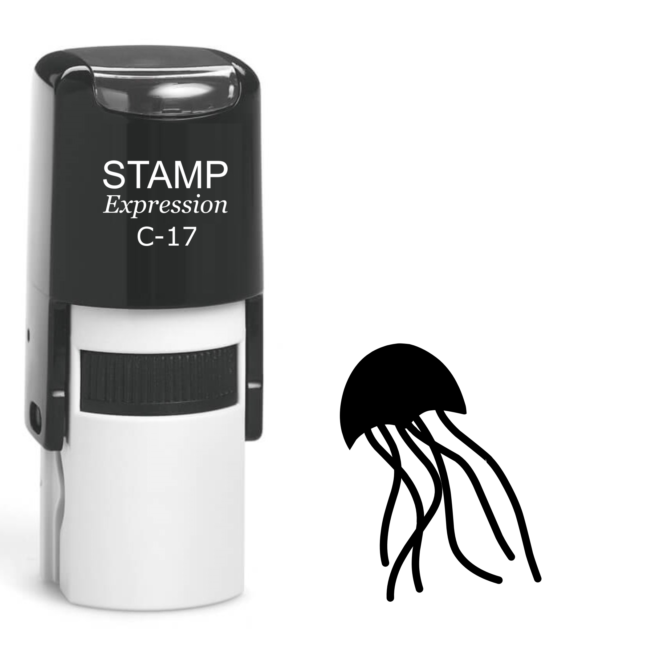 Jellyfish Self Inking Rubber Stamp (SH-61552)