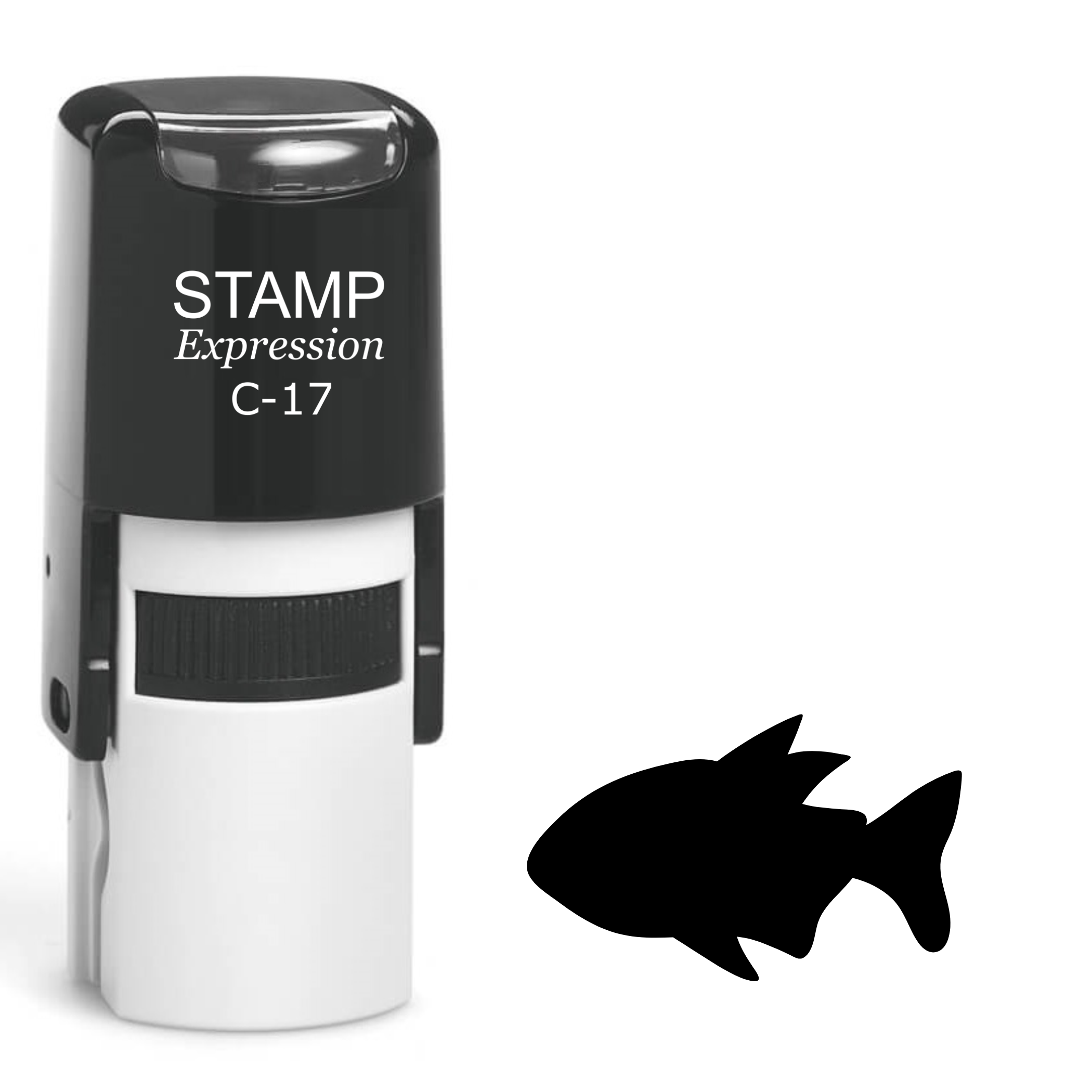 Fish Self Inking Rubber Stamp (SH-61554)