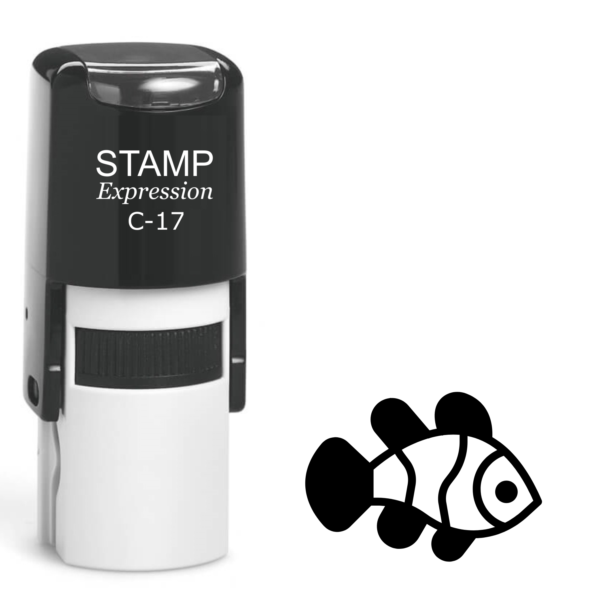 Fish Self Inking Rubber Stamp (SH-61564)