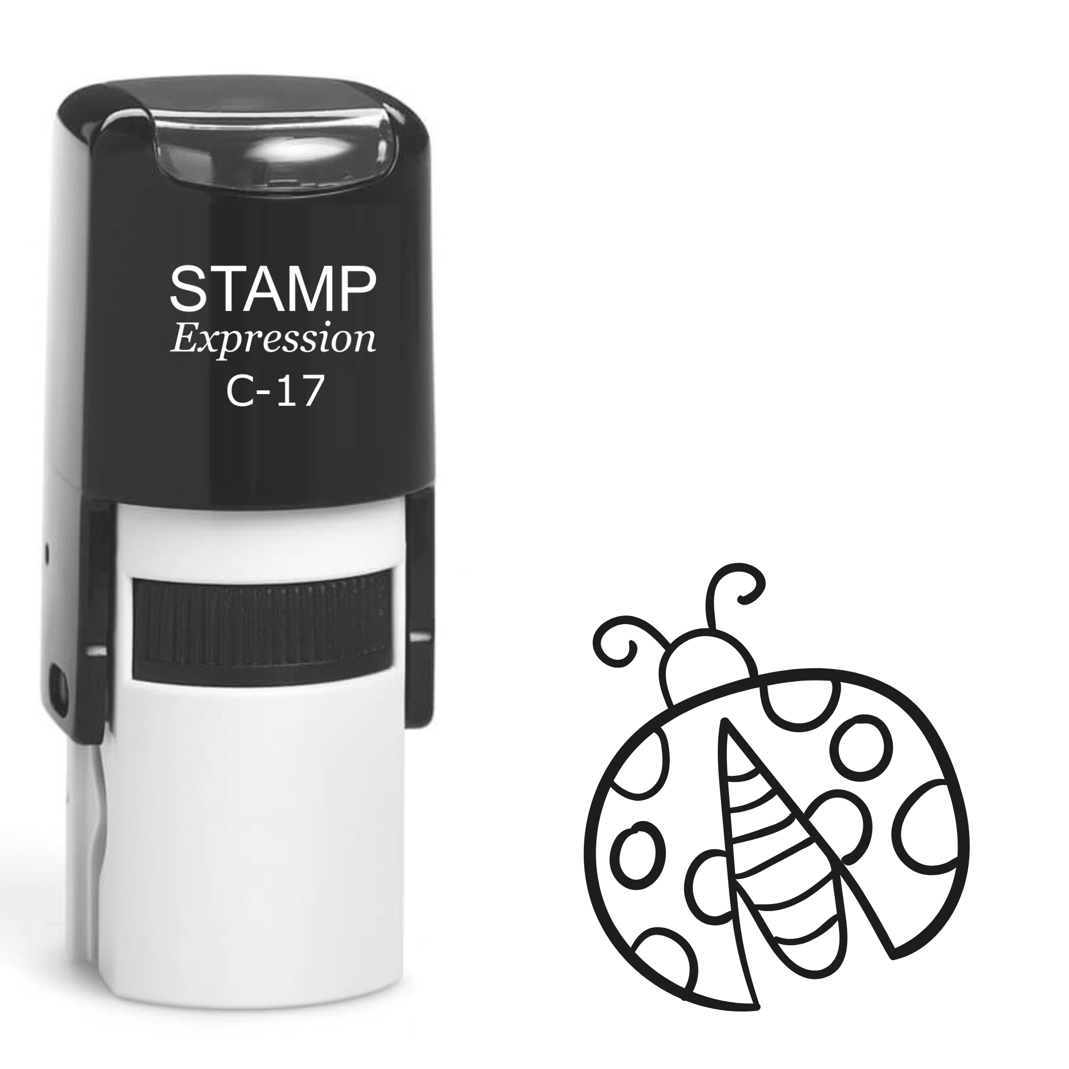 Lady Bug Self Inking Rubber Stamp (SH-61573)