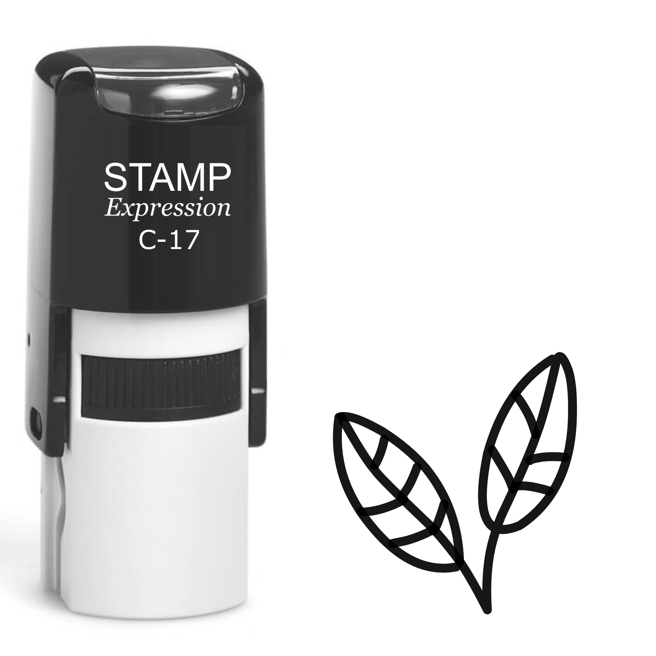 Flower Self Inking Rubber Stamp (SH-61578)