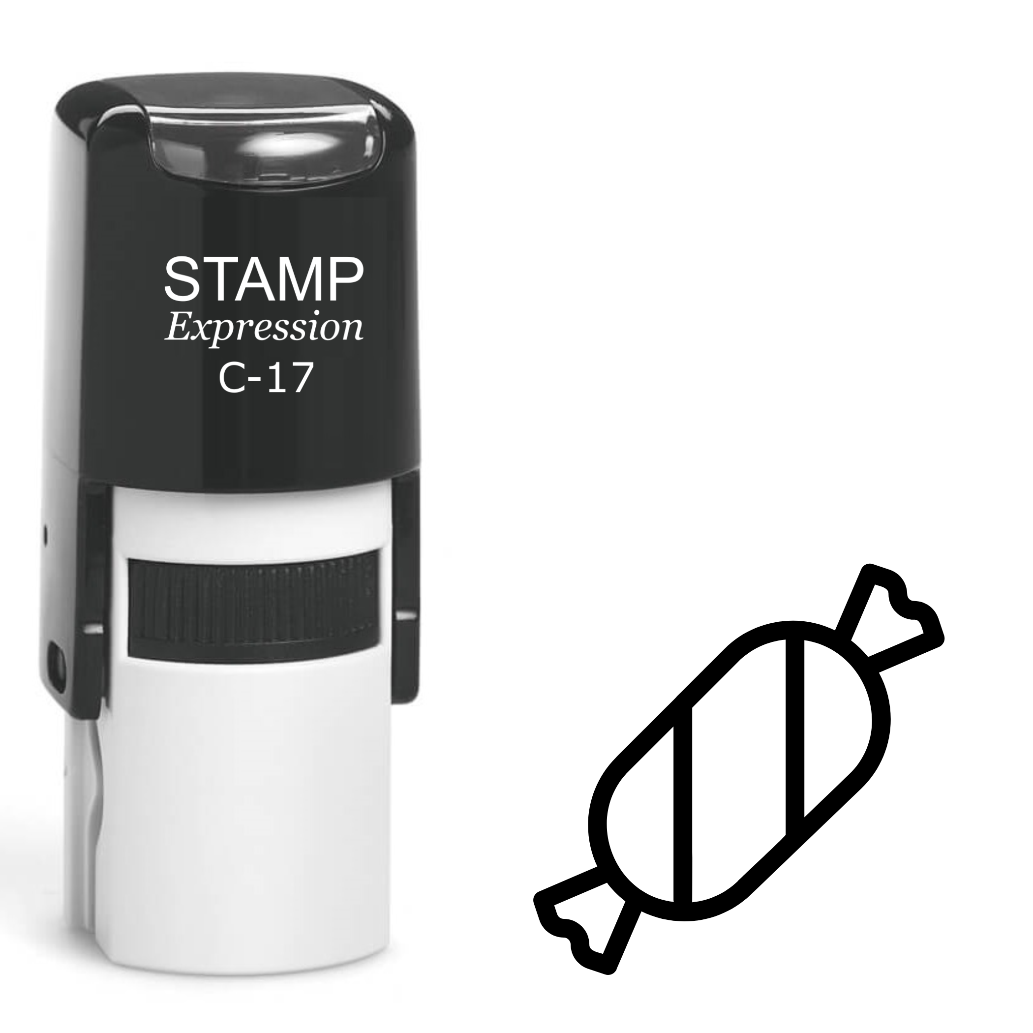 Candy Self Inking Rubber Stamp (SH-61592)