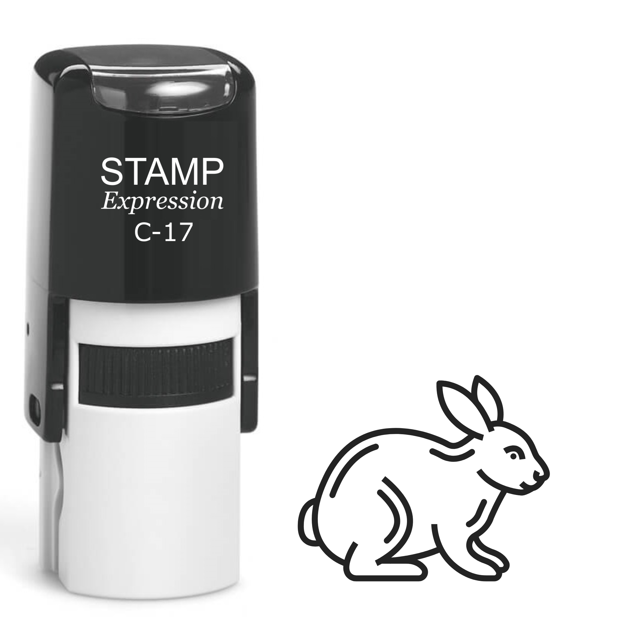 Bunny Rabbit Self Inking Rubber Stamp (SH-61603)