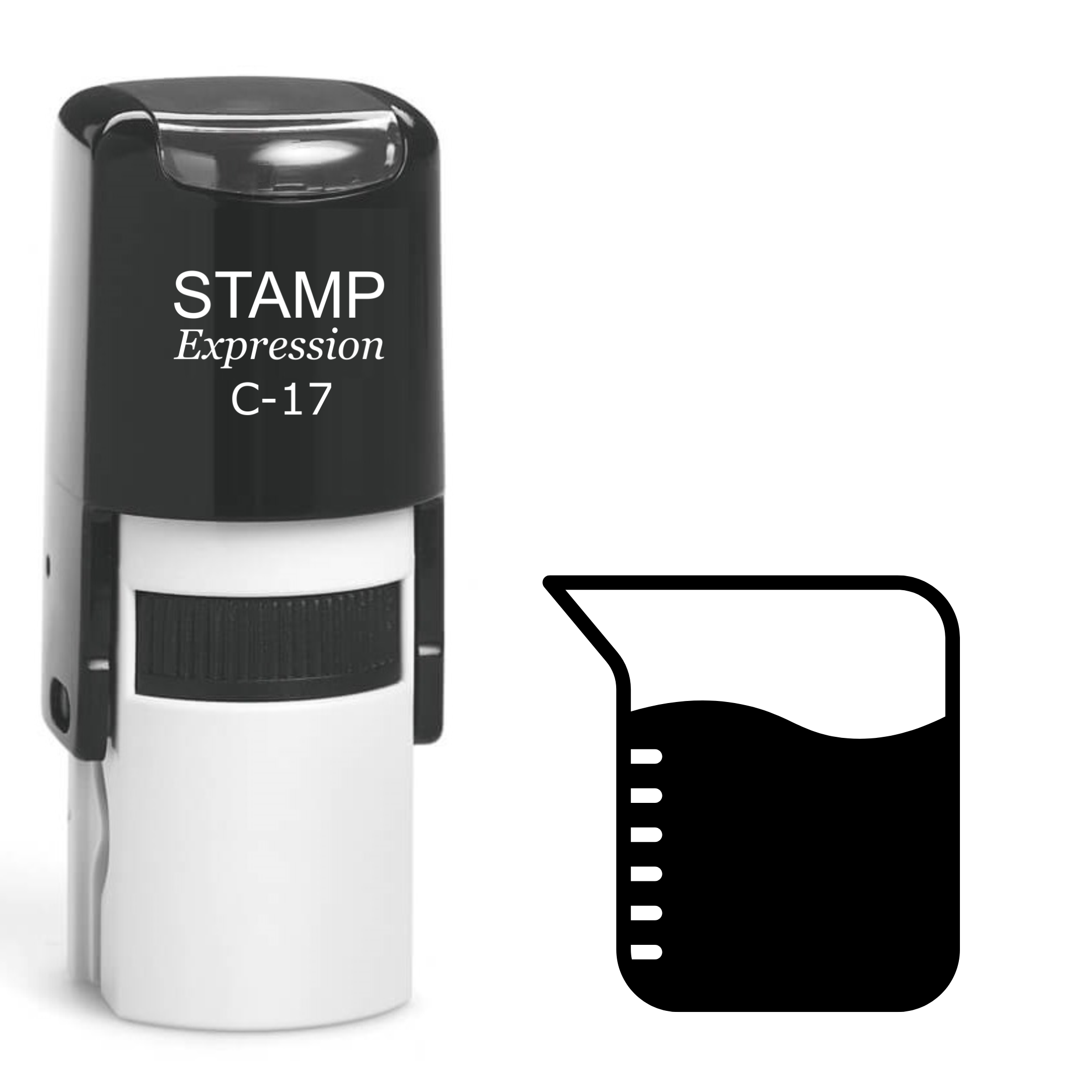 Water Jar Self Inking Rubber Stamp (SH-61605)