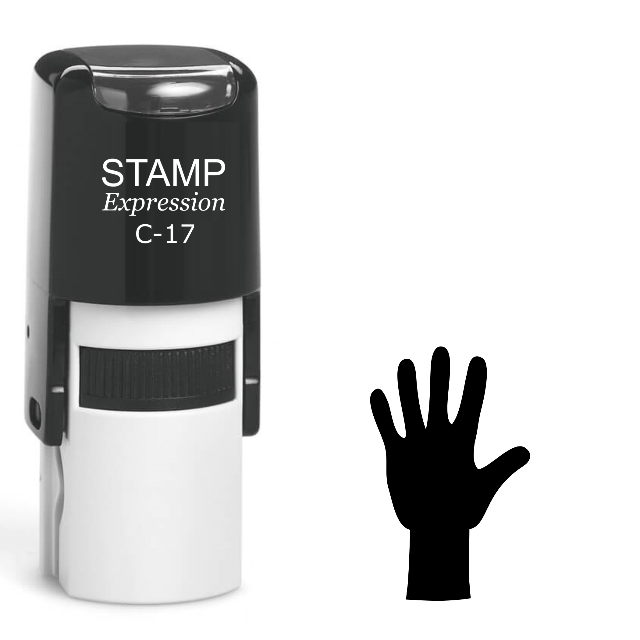 Hand Self Inking Rubber Stamp (SH-61618)