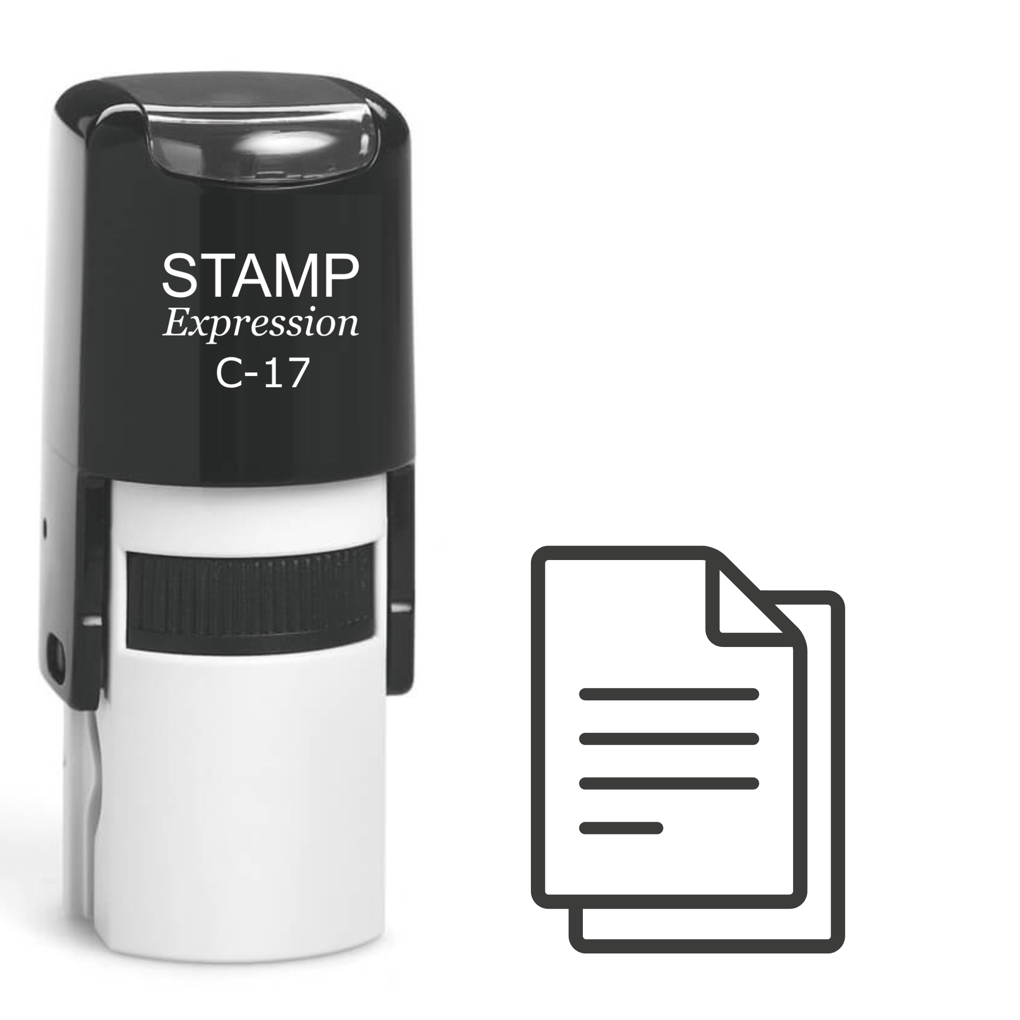 Notes Self Inking Rubber Stamp (SH-61627)