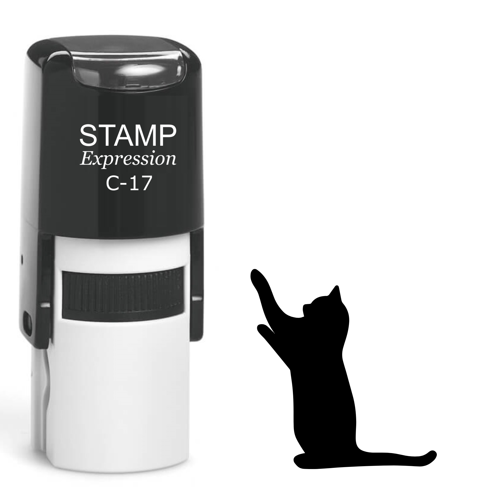 Cat Self Inking Rubber Stamp (SH-61636)