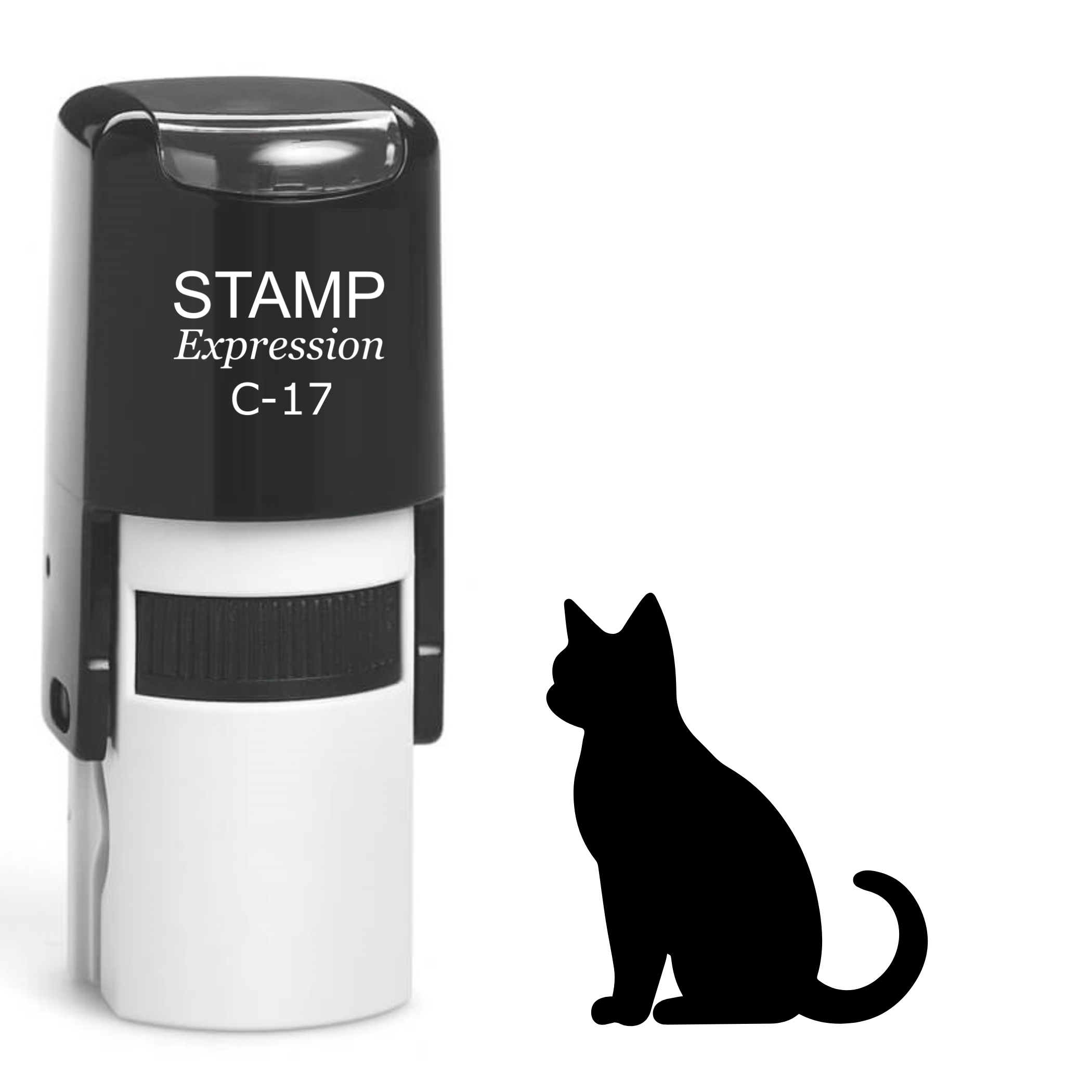 Cat Self Inking Rubber Stamp (SH-61644)