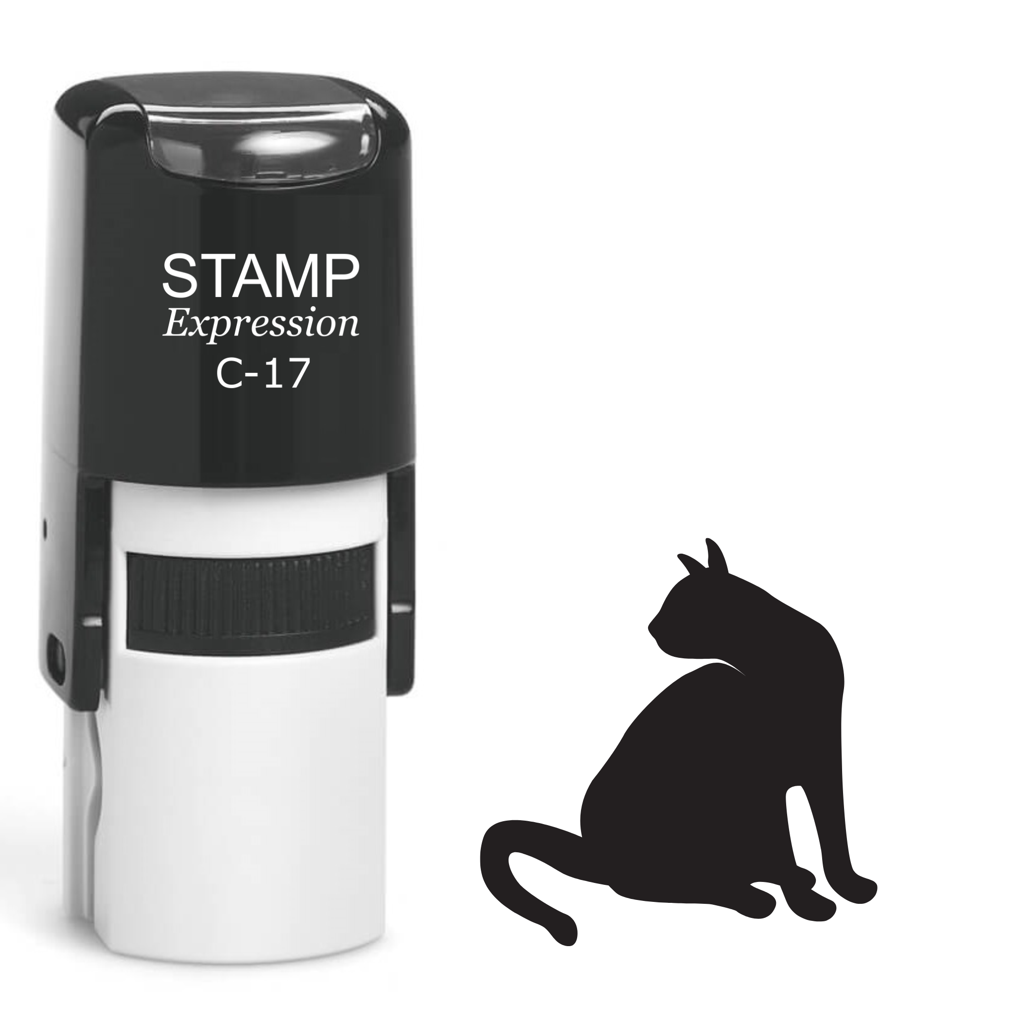 Cat Self Inking Rubber Stamp (SH-61646)