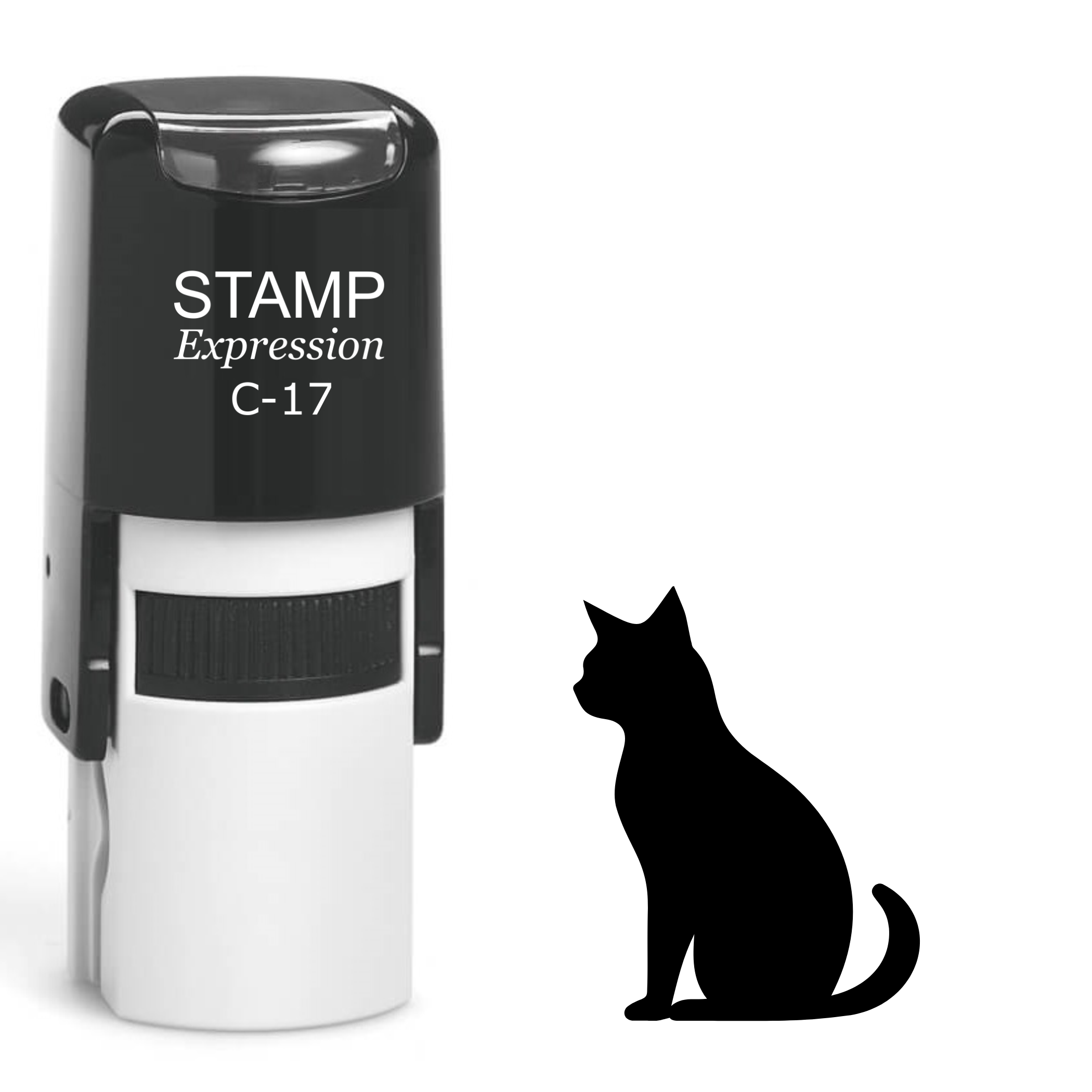 Cat Self Inking Rubber Stamp (SH-61648)
