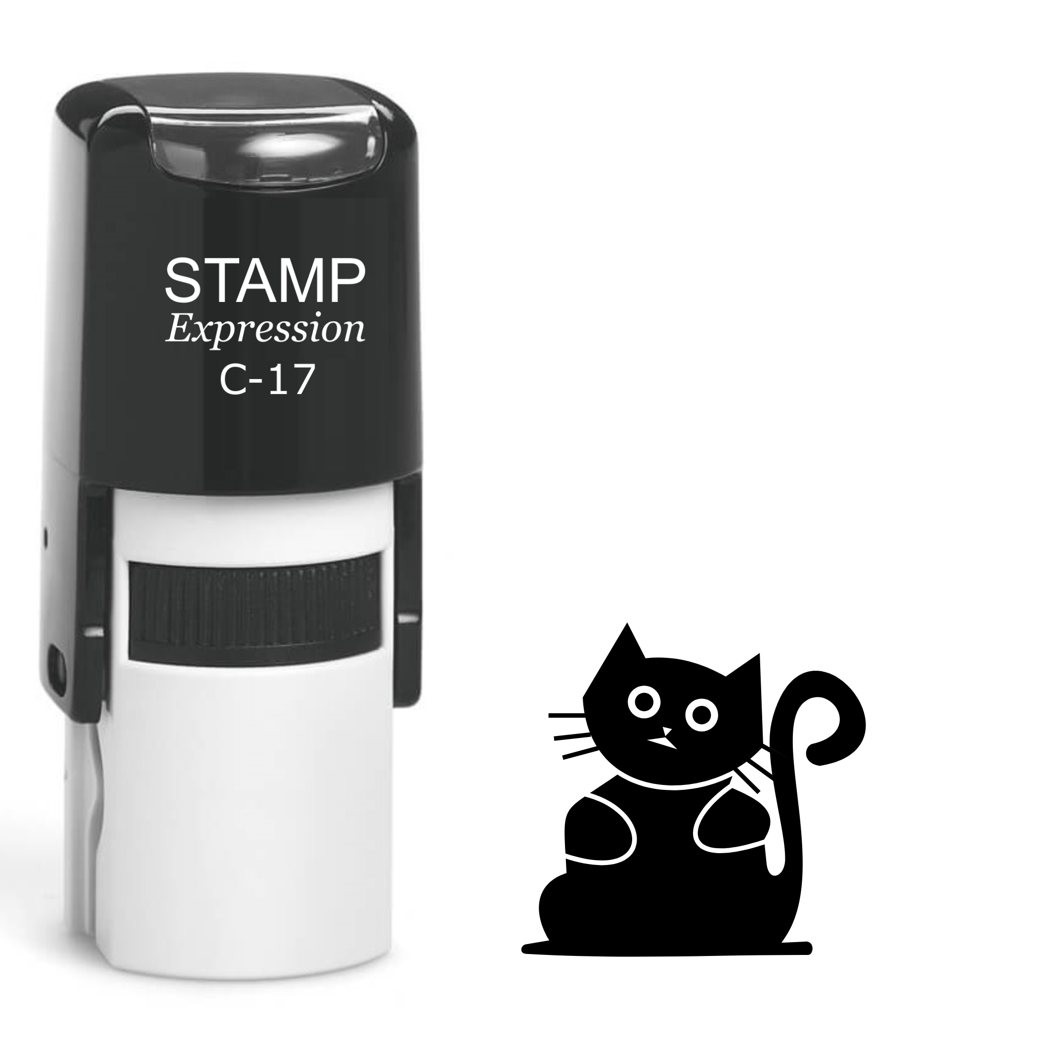 Cat Self Inking Rubber Stamp (SH-61650)