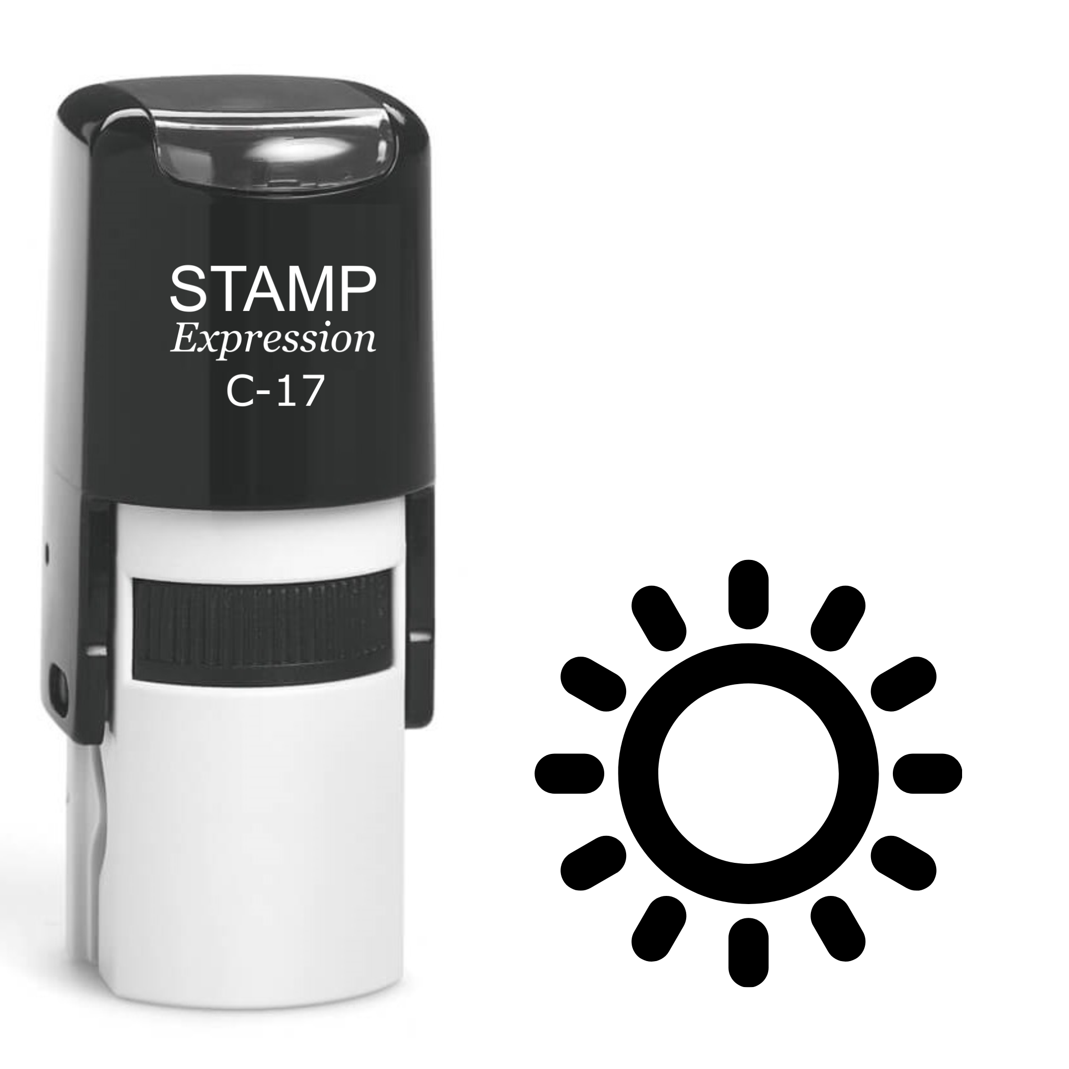 Sun Self Inking Rubber Stamp (SH-61663)