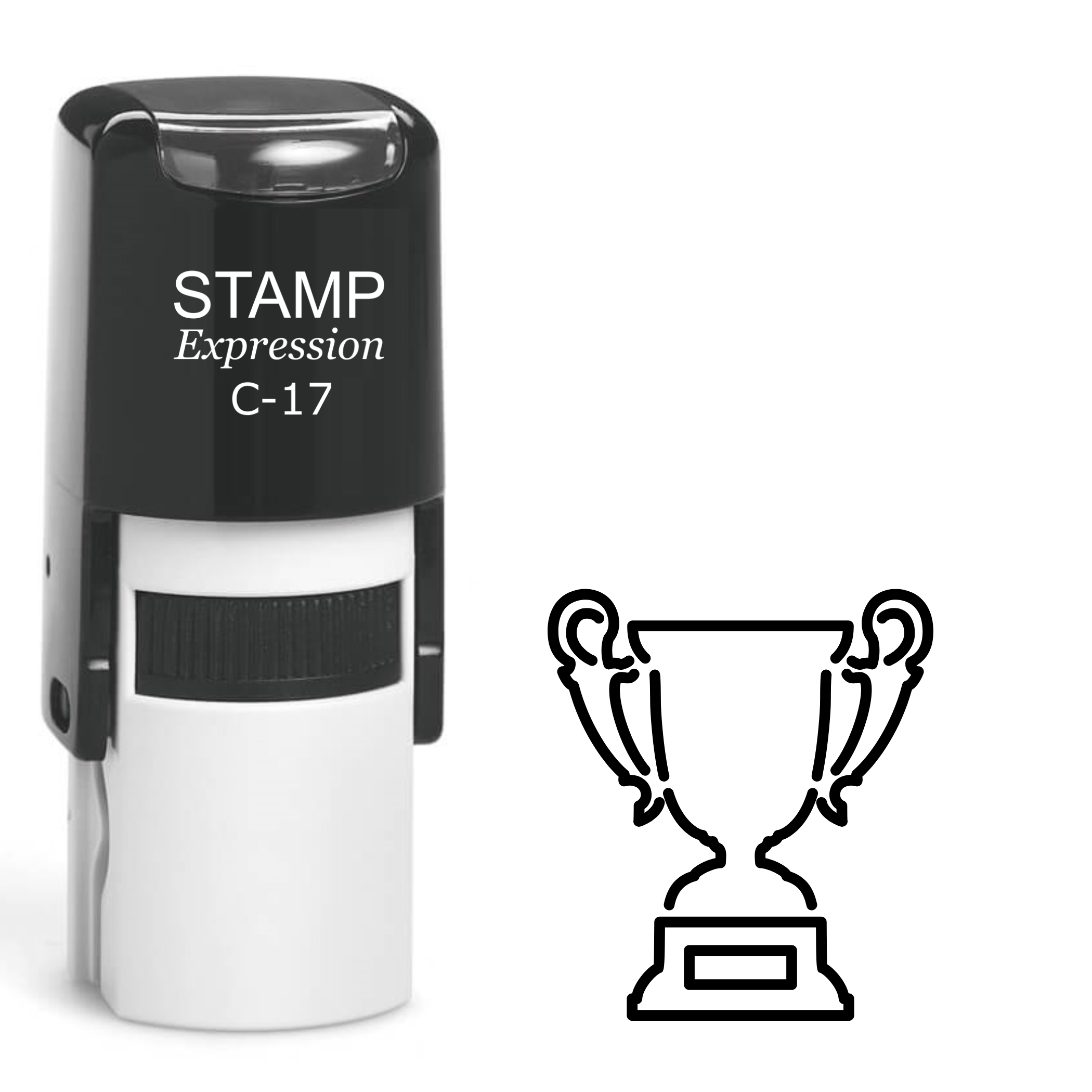 Victory Cup Self Inking Rubber Stamp (SH-61676)