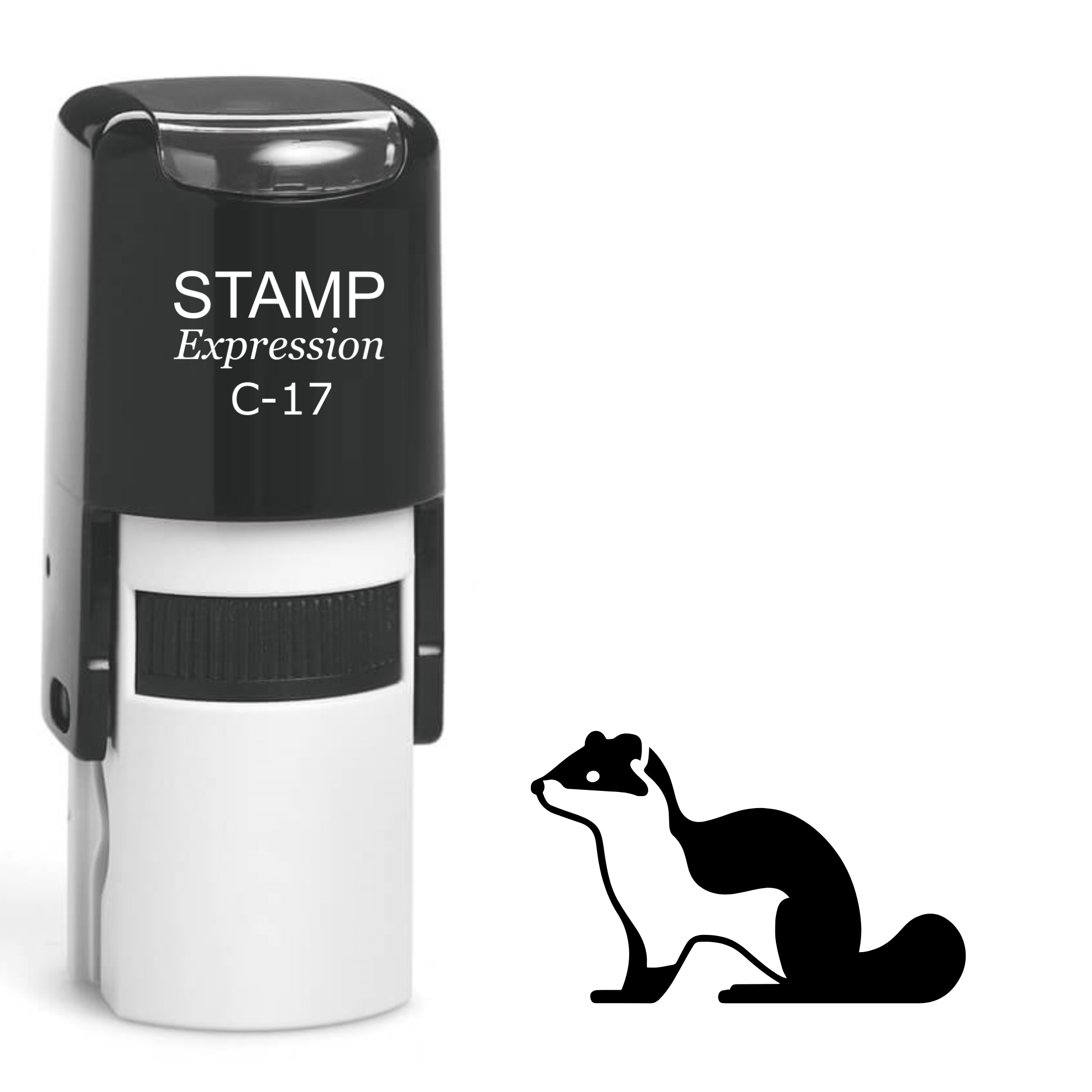 Skunk Self Inking Rubber Stamp (SH-61678)