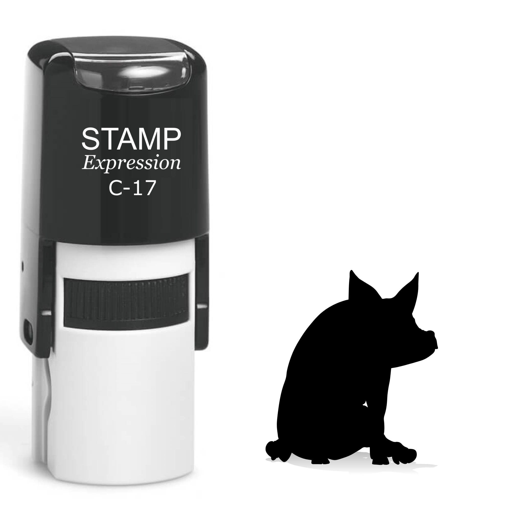 Boar Pig Self Inking Rubber Stamp (SH-61679)