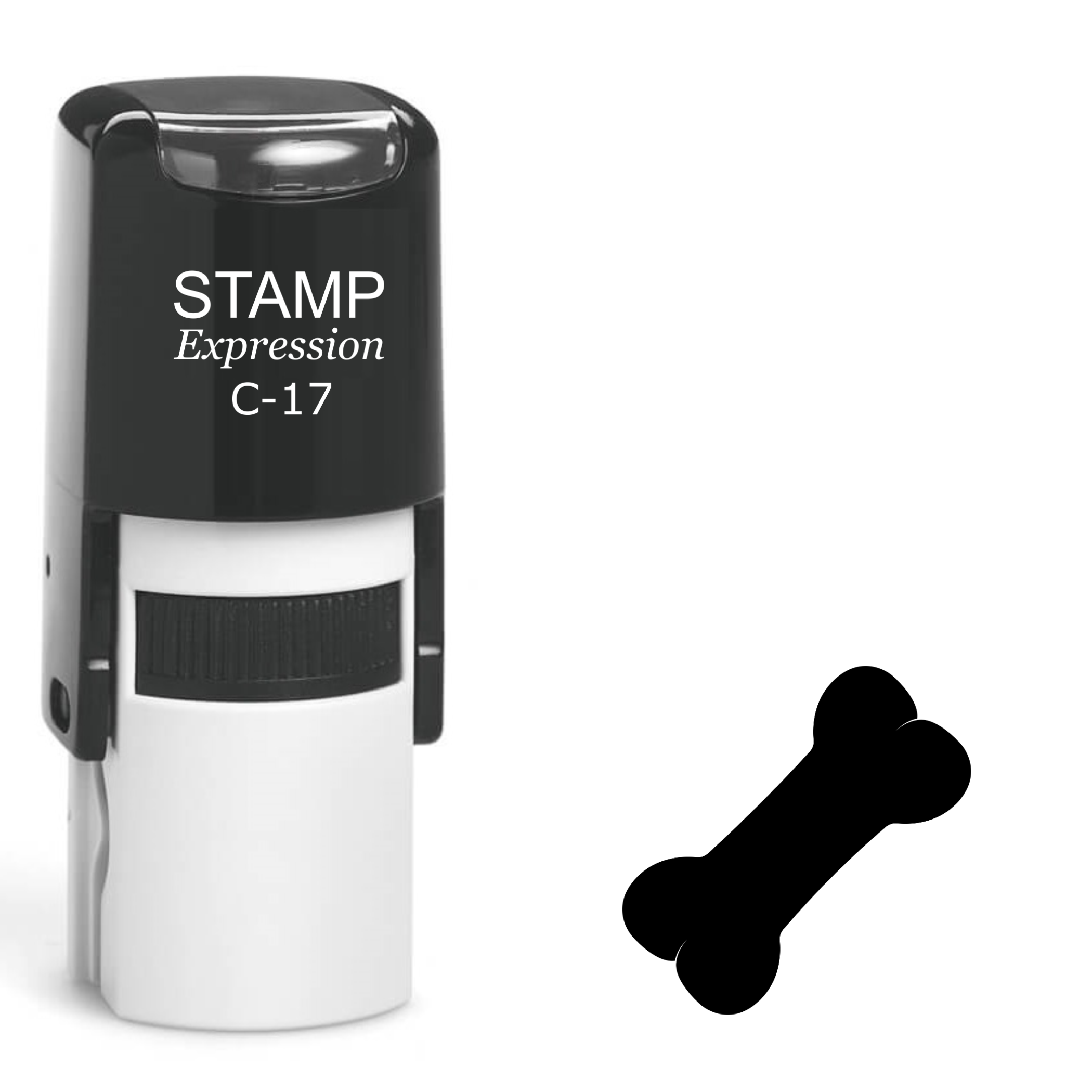 Dog Bone Self Inking Rubber Stamp (SH-61681)