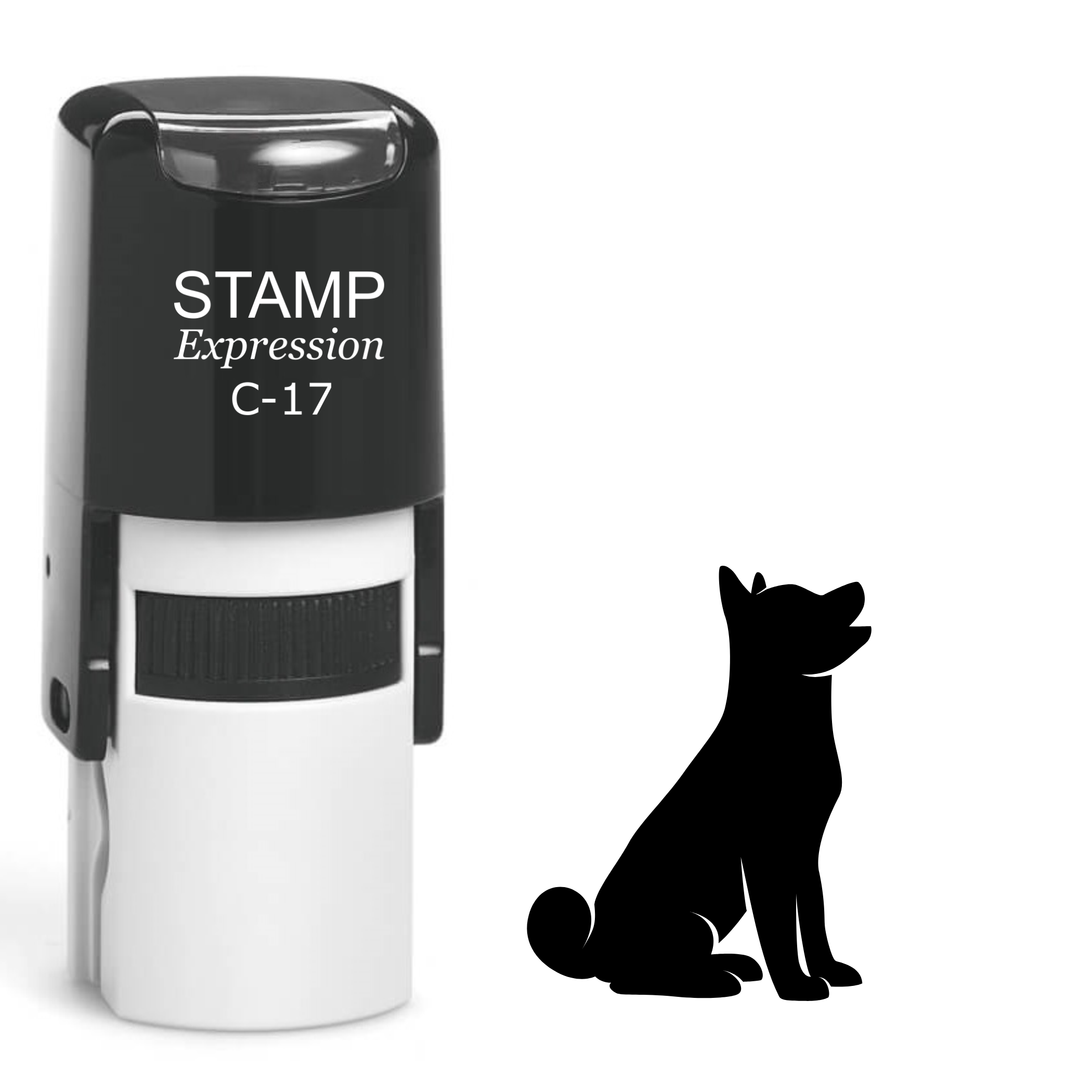 Dog Self Inking Rubber Stamp (SH-61682)