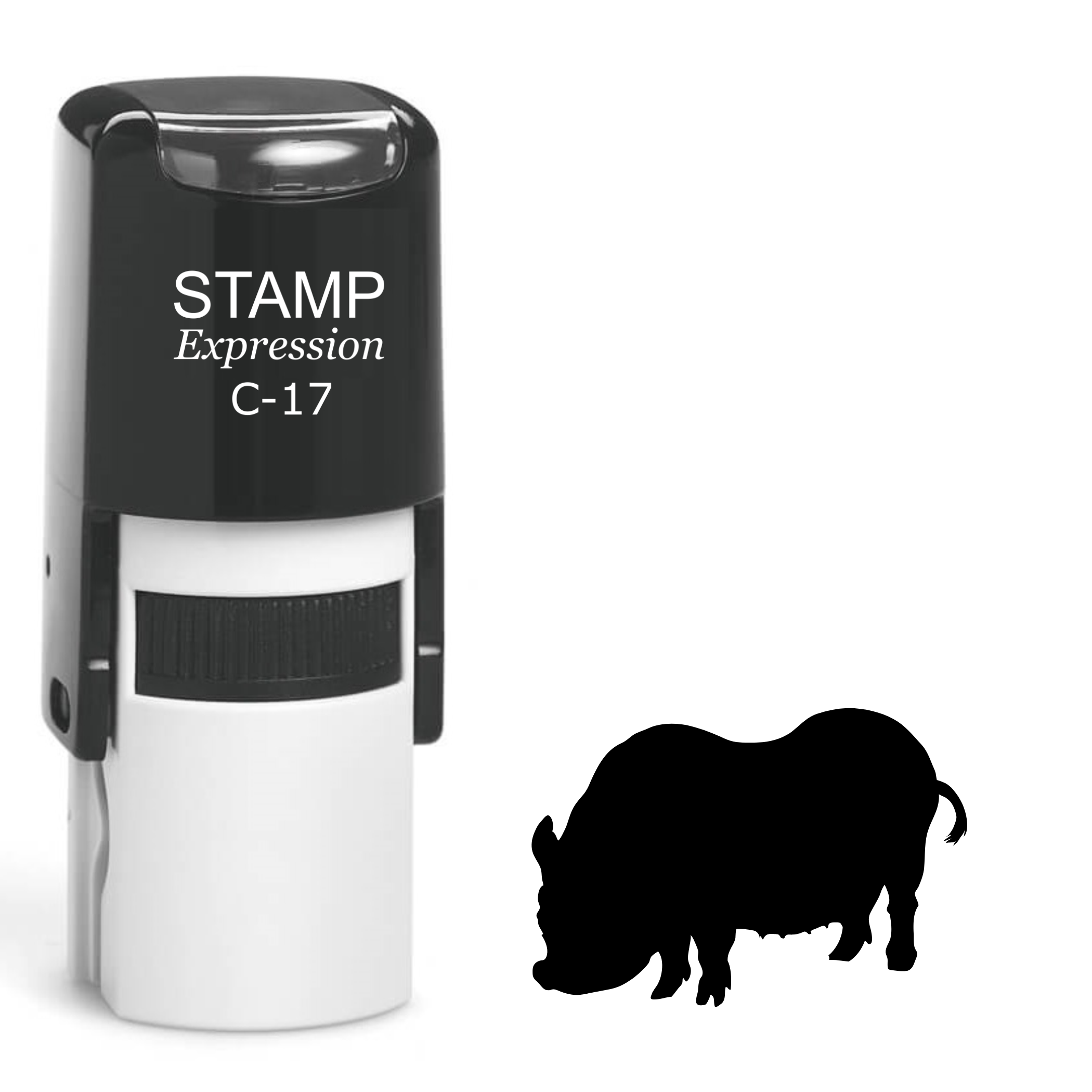 Pig Self Inking Rubber Stamp (SH-61683)
