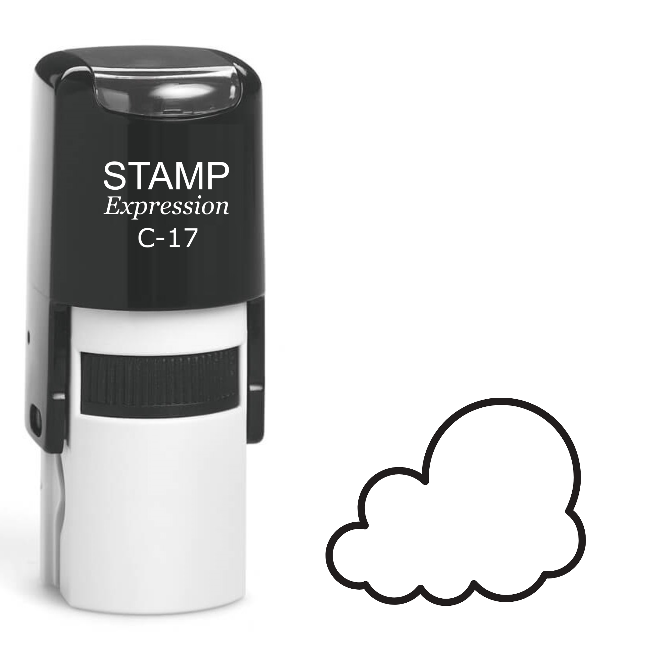 Cloud Self Inking Rubber Stamp (SH-61684)