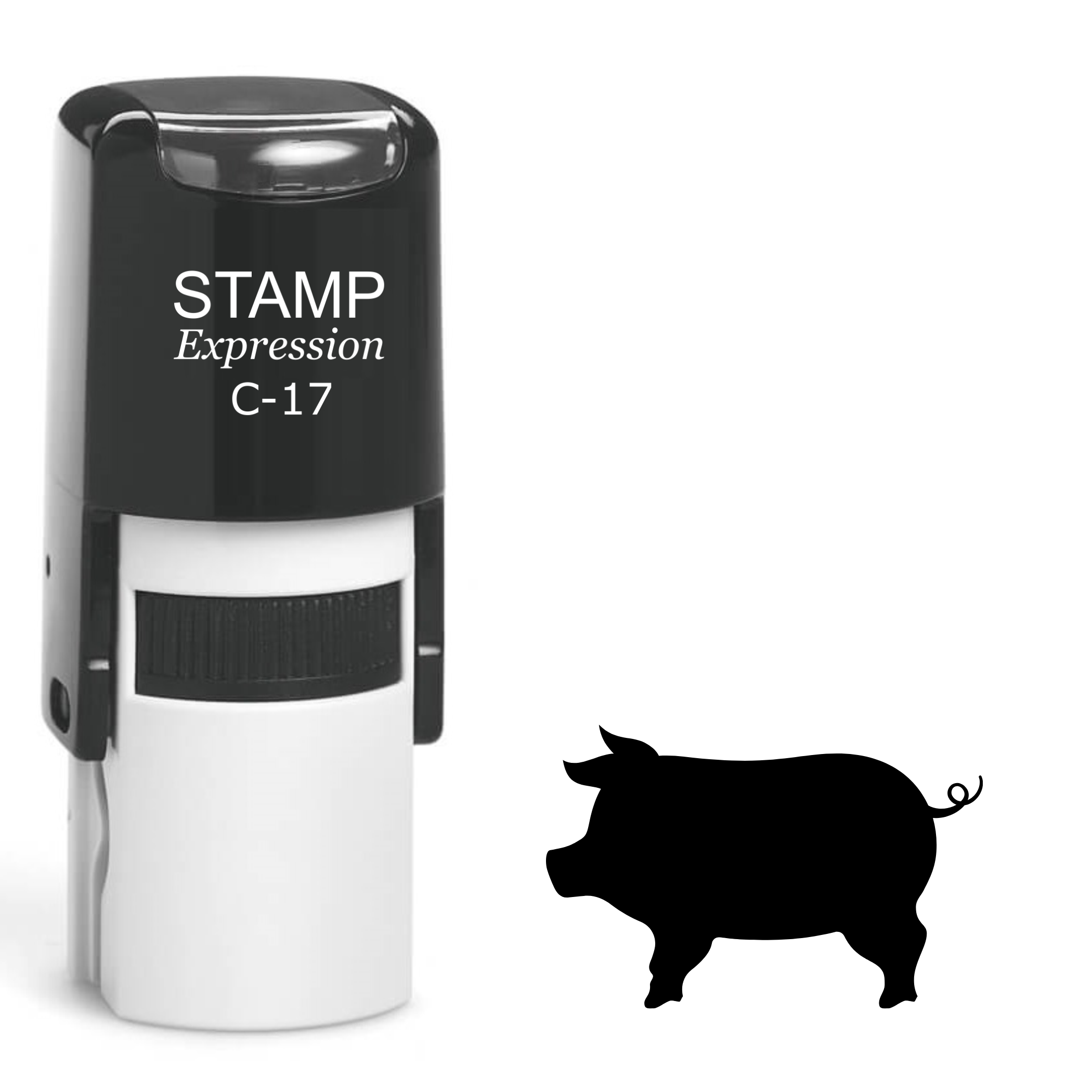Pig Self Inking Rubber Stamp (SH-61686)
